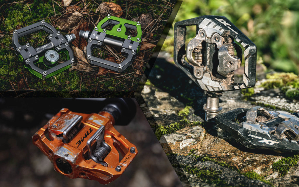Image d'illustration de l'article : Test ride #18 | Pédales trail/enduro : Magped, Time Speciale 8 et Shimano XT M-8120