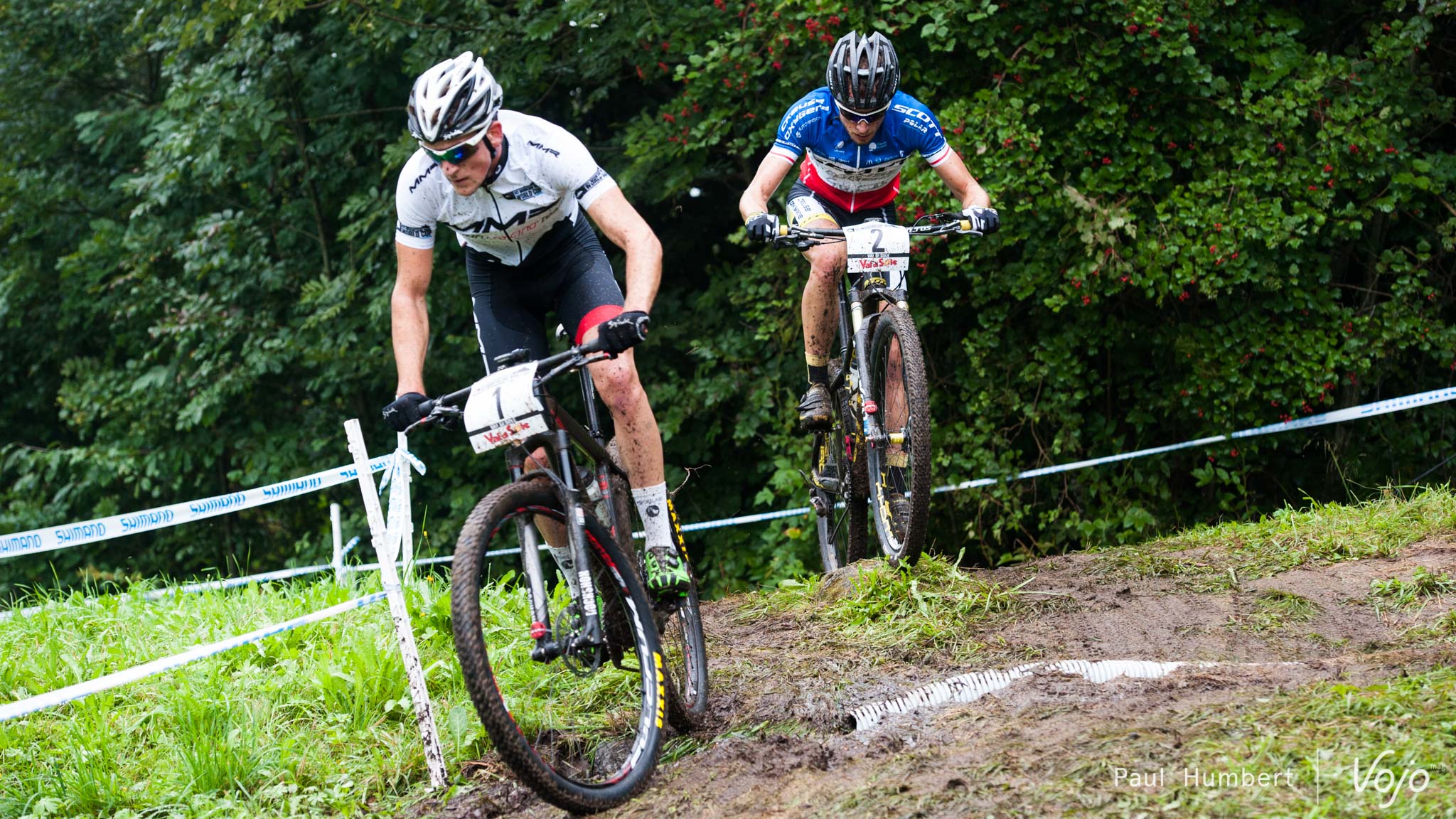 Coupe du Monde – Val Di Sole, 2015 : 2e. Titouan Carod est ici dans la roue de Pablo Rodriguez Guede, leader du général jusque là. On connaît la suite…