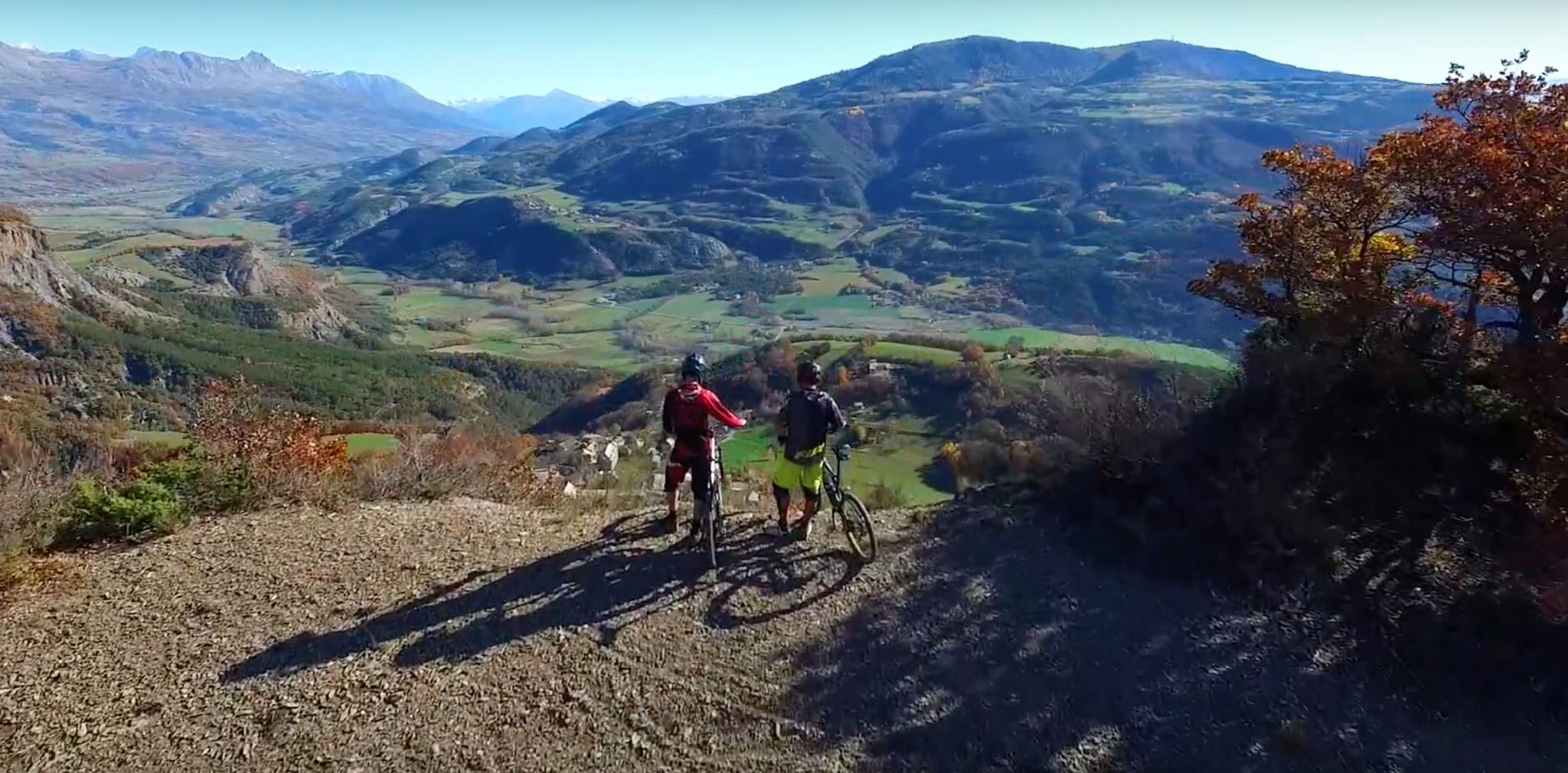 L’Automne dans les Hautes-Alpes en deux descentes