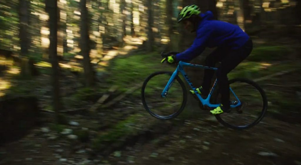 Yoann Barelli, à Squamish en Cyclo-cross