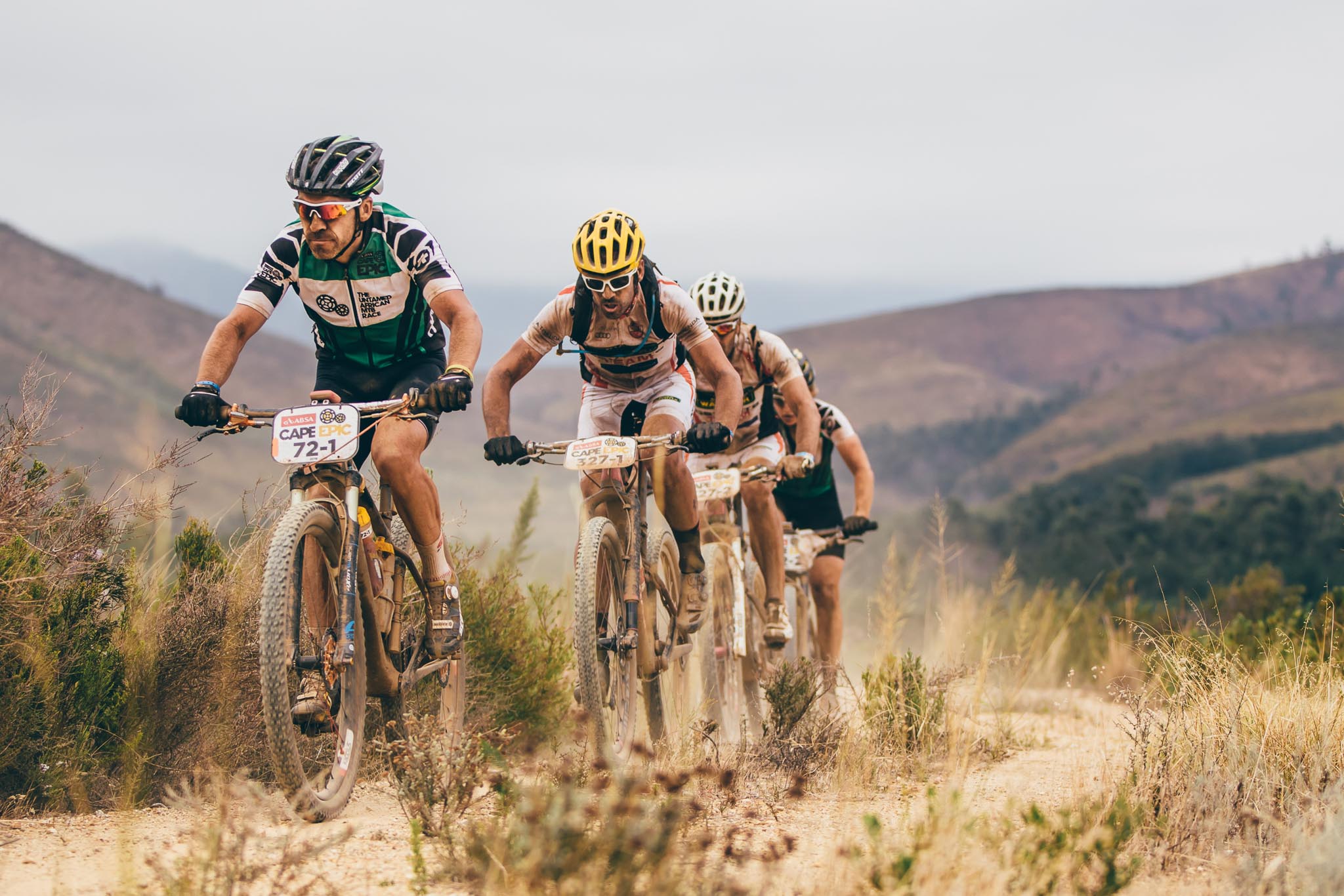 Team Open – Kappius Components – Jean-Francois Bossler et  Fanny Bourdon – Photo by Ewald Sadie/Cape Epic/SPORTZPICS