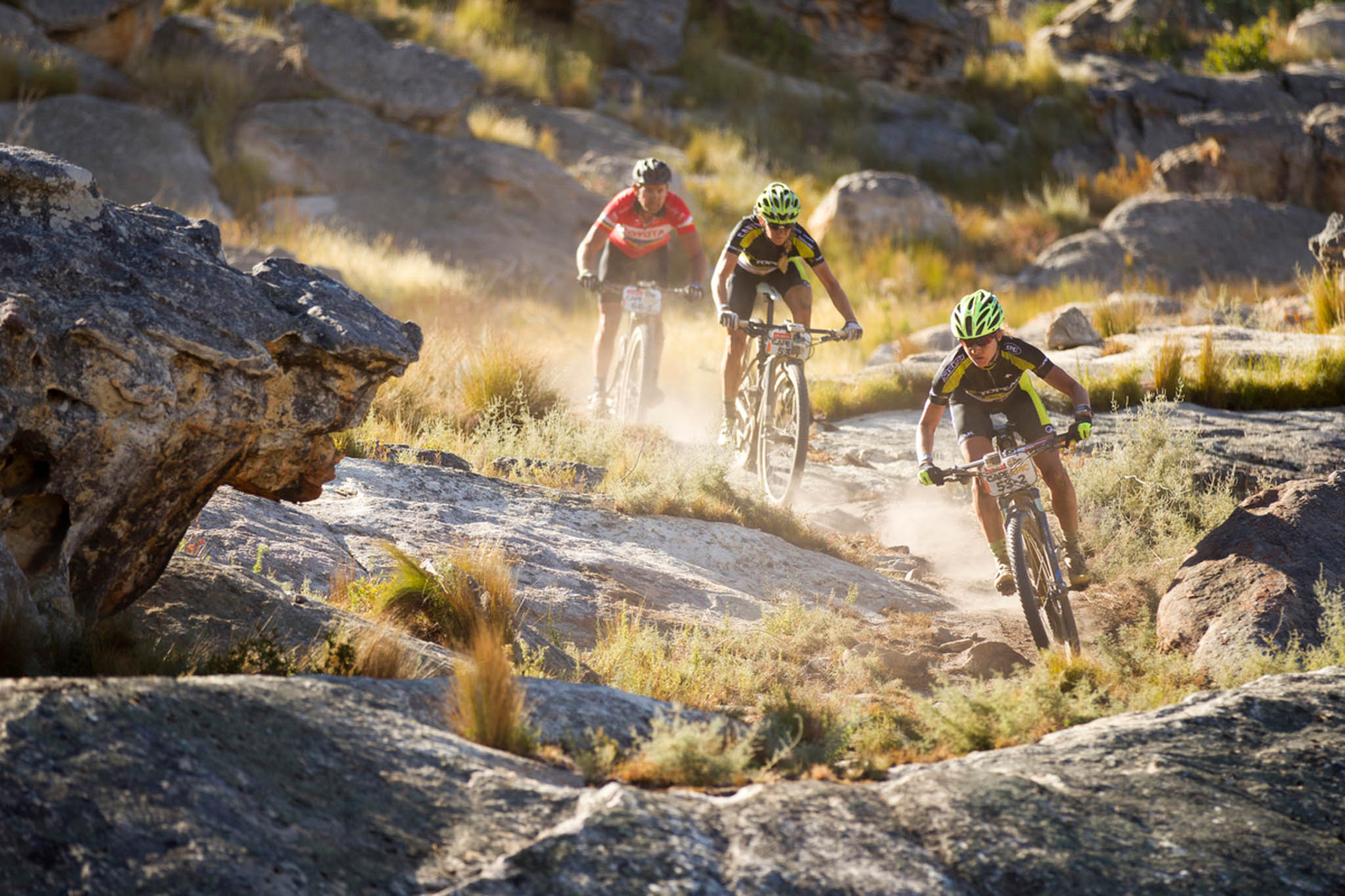 Adel Morath & Sally Bigham of Topeak Ergon during stage 2 of the 2016 Absa Cape Epic Mountain Bike stage race from Saronsberg Wine Estate in Tulbagh, South Africa on the 15th March 2016 Photo by Gary Perkin/Cape Epic/SPORTZPICS PLEASE ENSURE THE APPROPRIATE CREDIT IS GIVEN TO THE PHOTOGRAPHER AND SPORTZPICS ALONG WITH THE ABSA CAPE EPIC ace2016