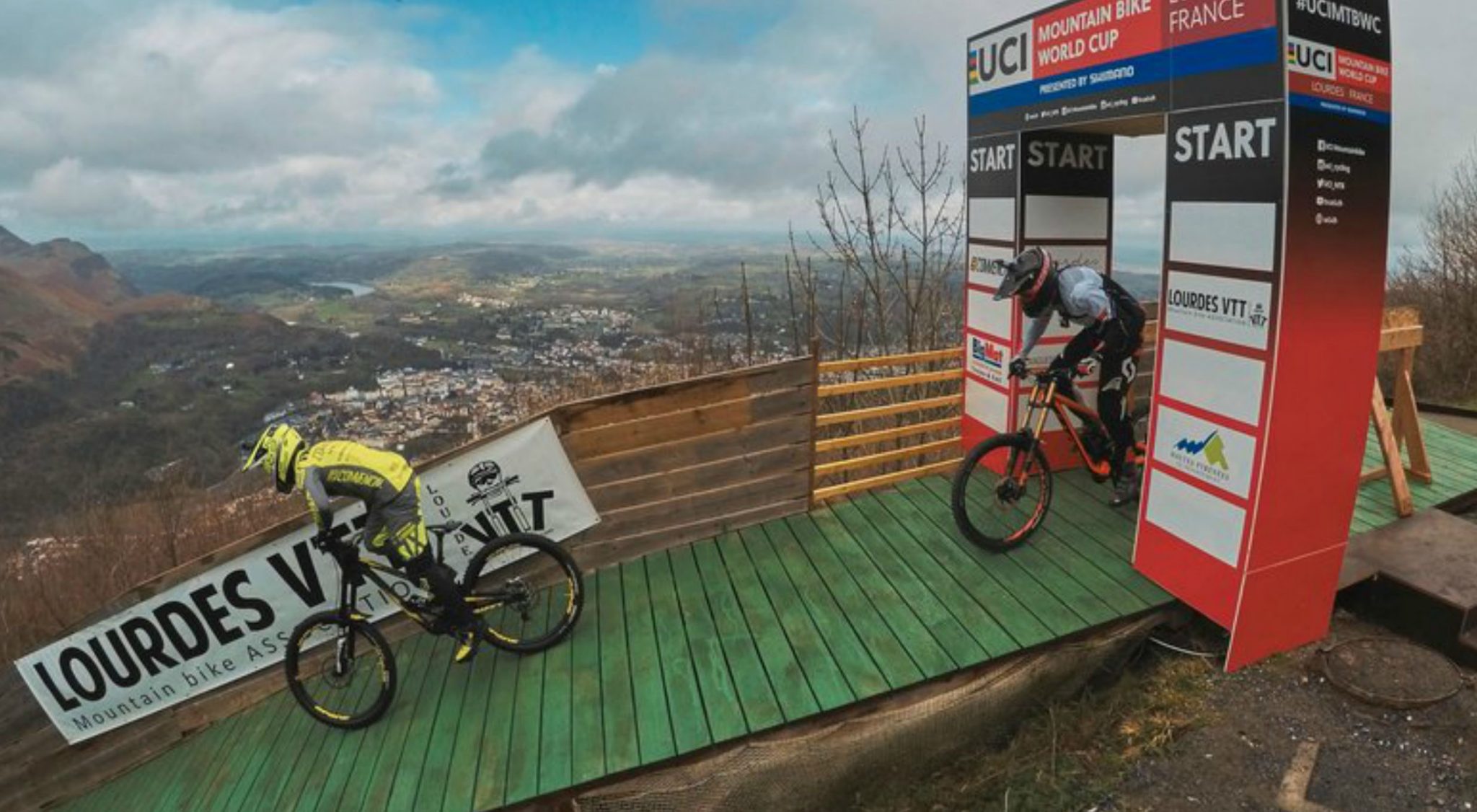 La piste de Lourdes avec Claudio Caluori