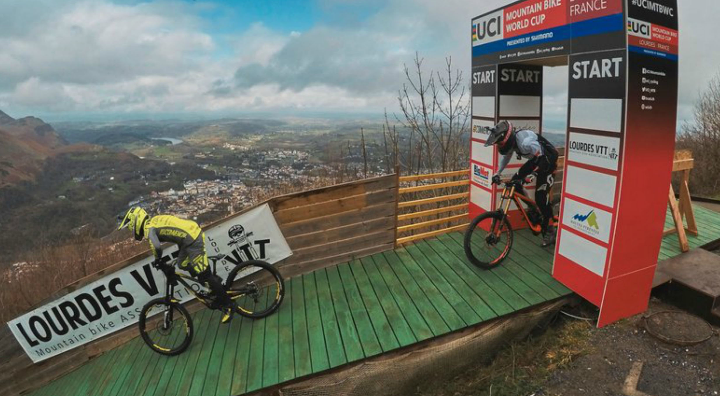 La piste de Lourdes avec Claudio Caluori