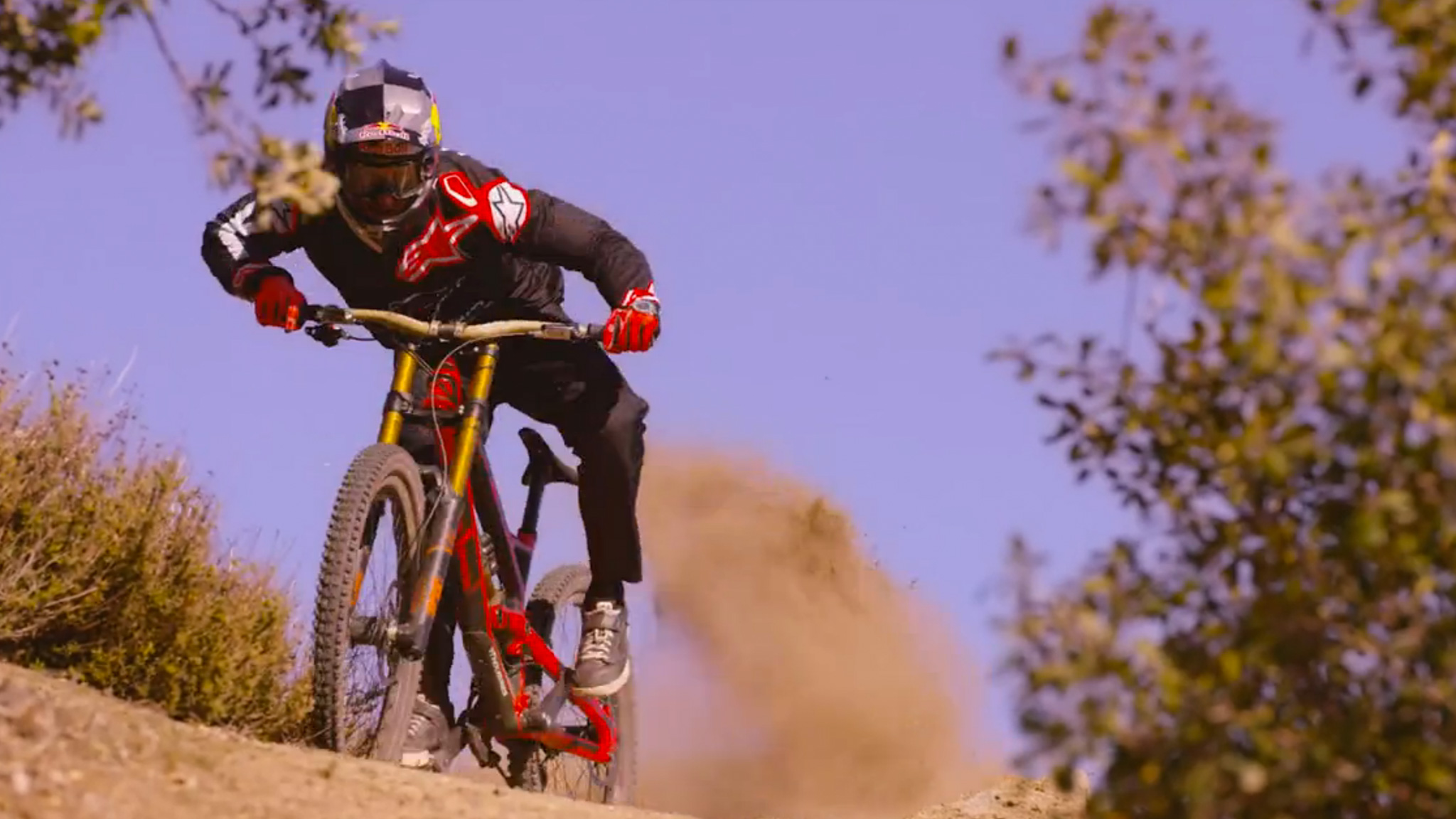 Aaron Gwin, toujours sur deux roues