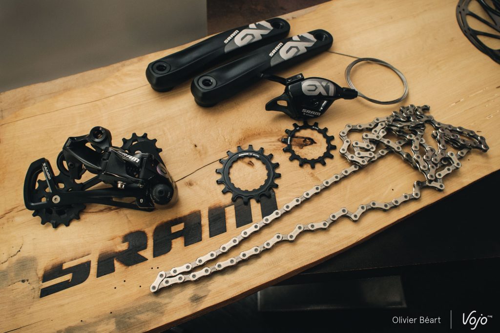 Sram EX1 : 8 vitesses rien que pour l'e-bike !