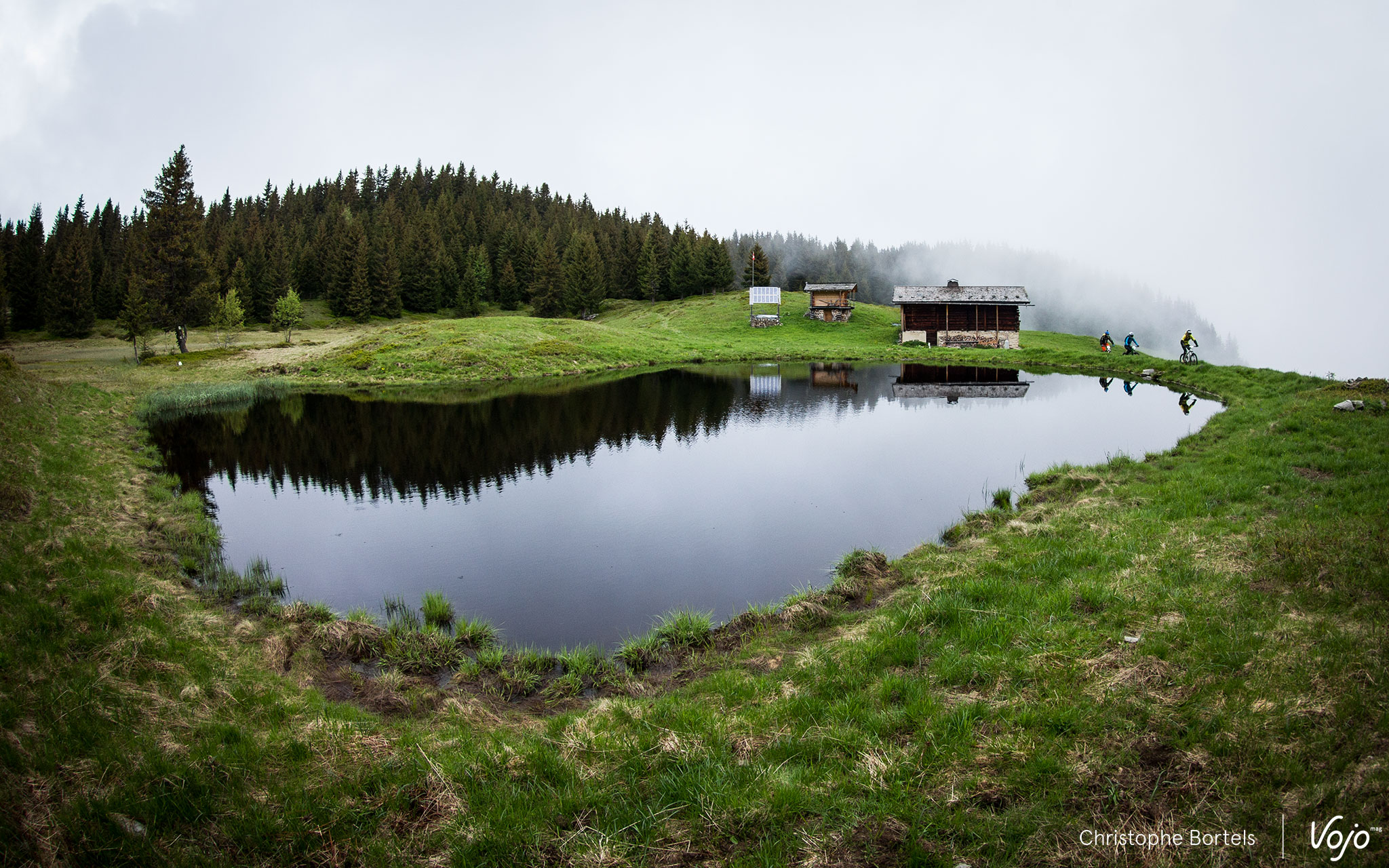 Même avec la tête dans les nuages, le Beaufortain est une carte postale permanente.