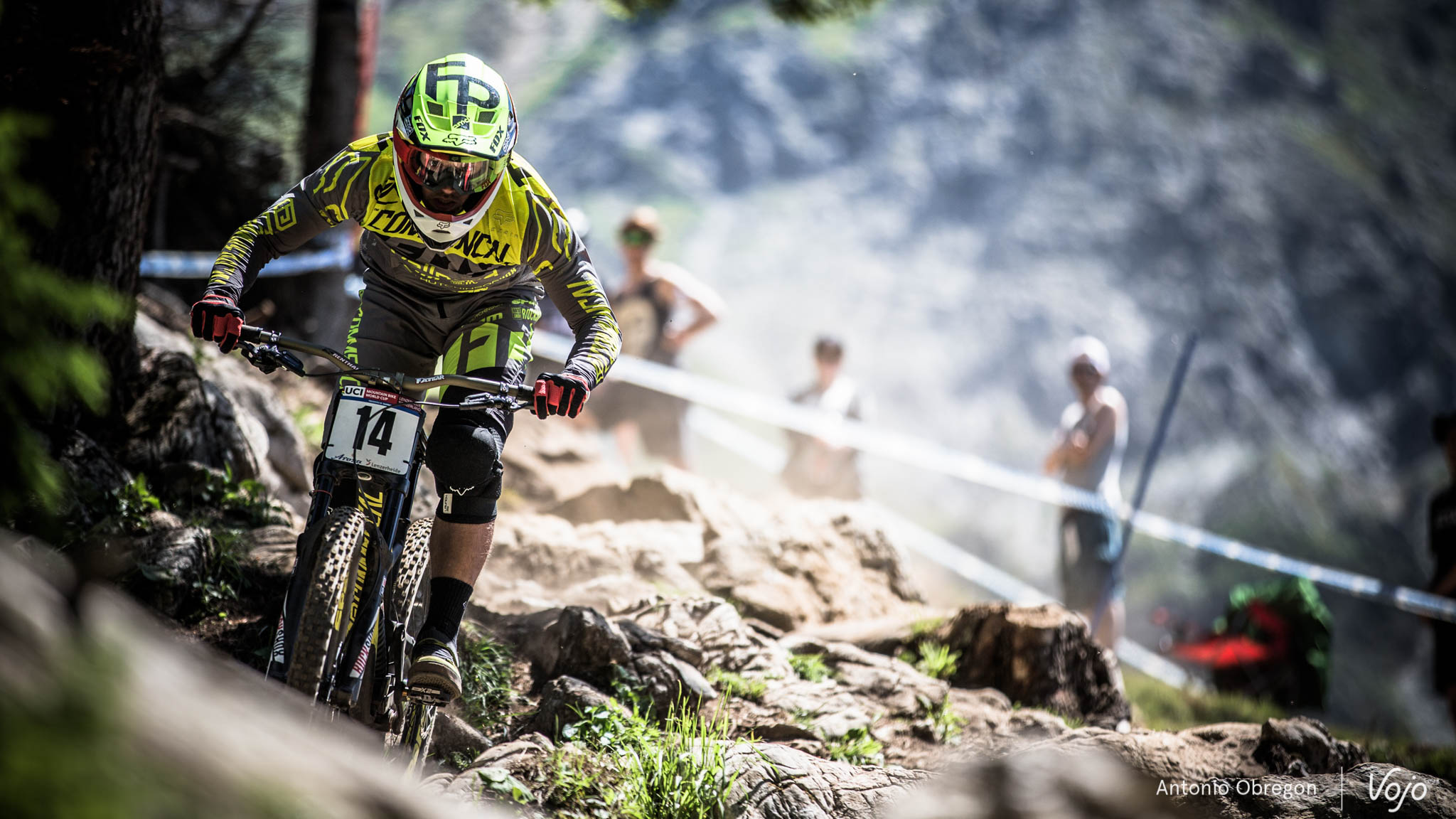 Mais le Français a remis les pendules à l’heure à Lenzerheide en allant signer une superbe 4e place, et regoûte enfin aux joies du podium ! Mitch gagne pas moins de 7 positions au général et arborera la plaque n°7 à Mont-Sainte-Anne dans un mois.