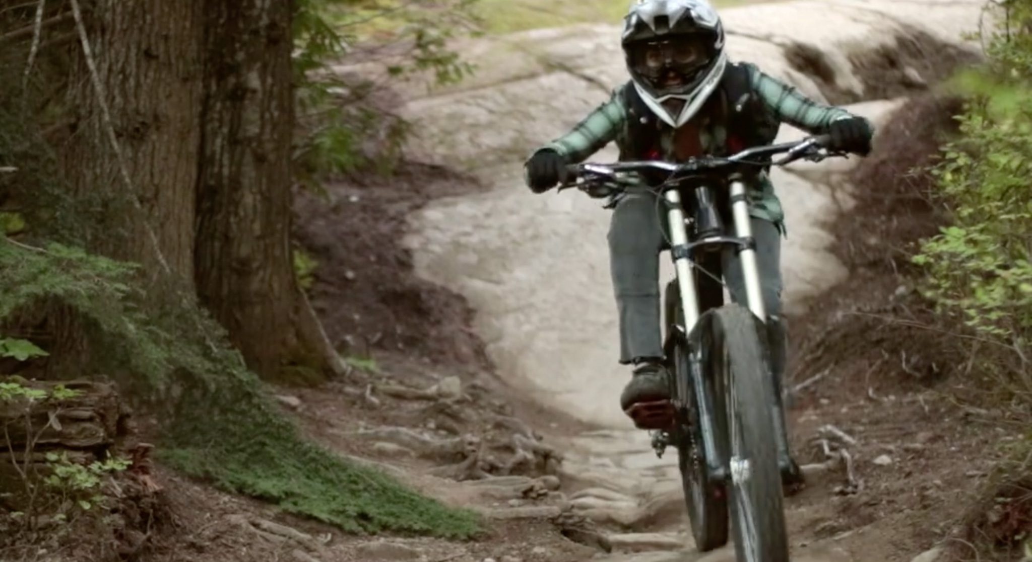 Juliana Barneto à Whistler bikepark