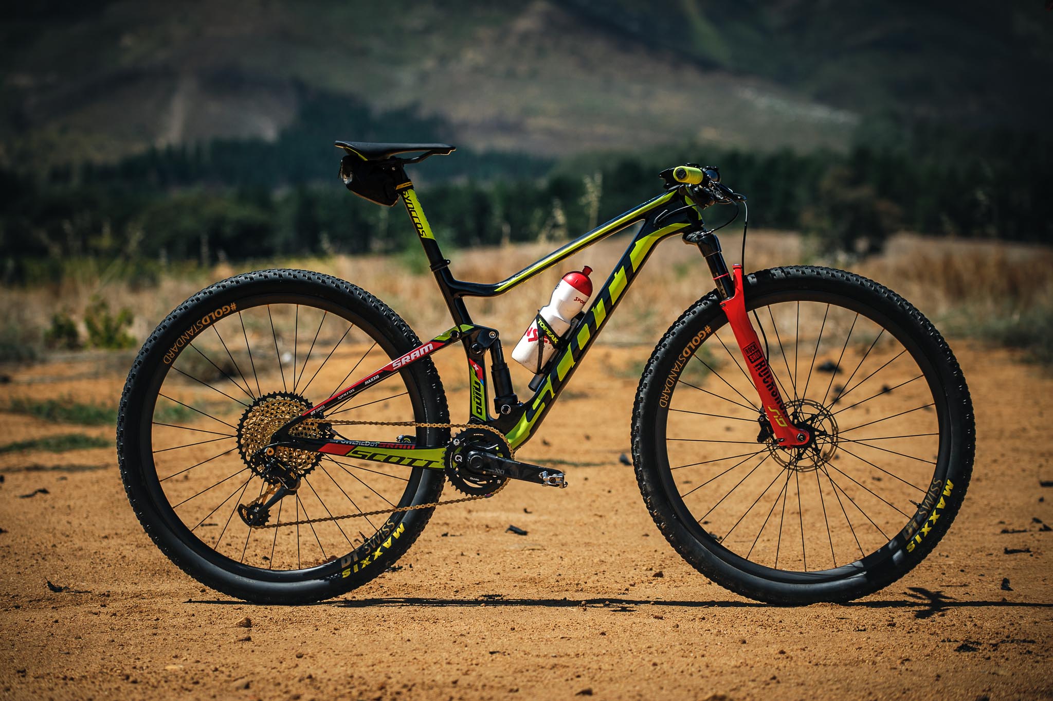 Bikecheck | Le Spark RC du team Scott-Sram de Nino Schurter et Jenny Rissveds