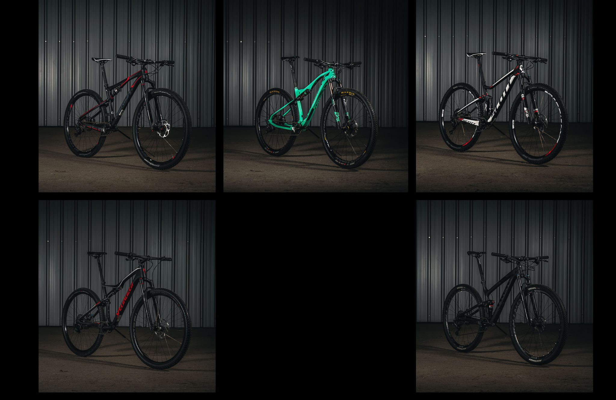 Match | XC racing : Merida 96, Orbea Oiz, Scott Spark, Specialized Epic & Trek Top Fuel