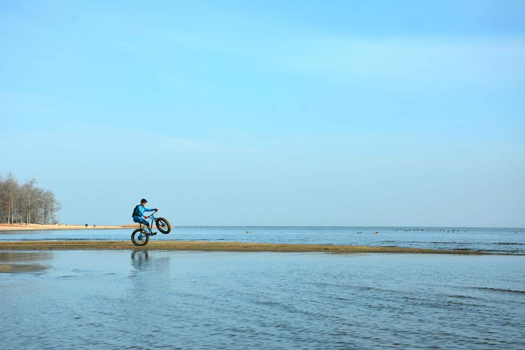 <em>Avant le début de l’hiver… sur la plage d’Oka.</em>