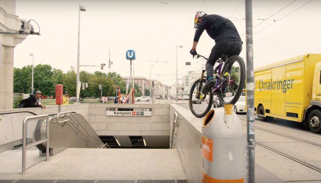 Fabio Wibmer - Urban Freeride Lives in Vienna