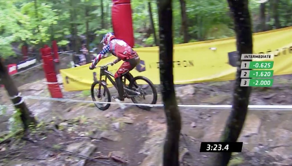 Le run de Gwin, roi de la pluie à Mont-Ste-Anne !