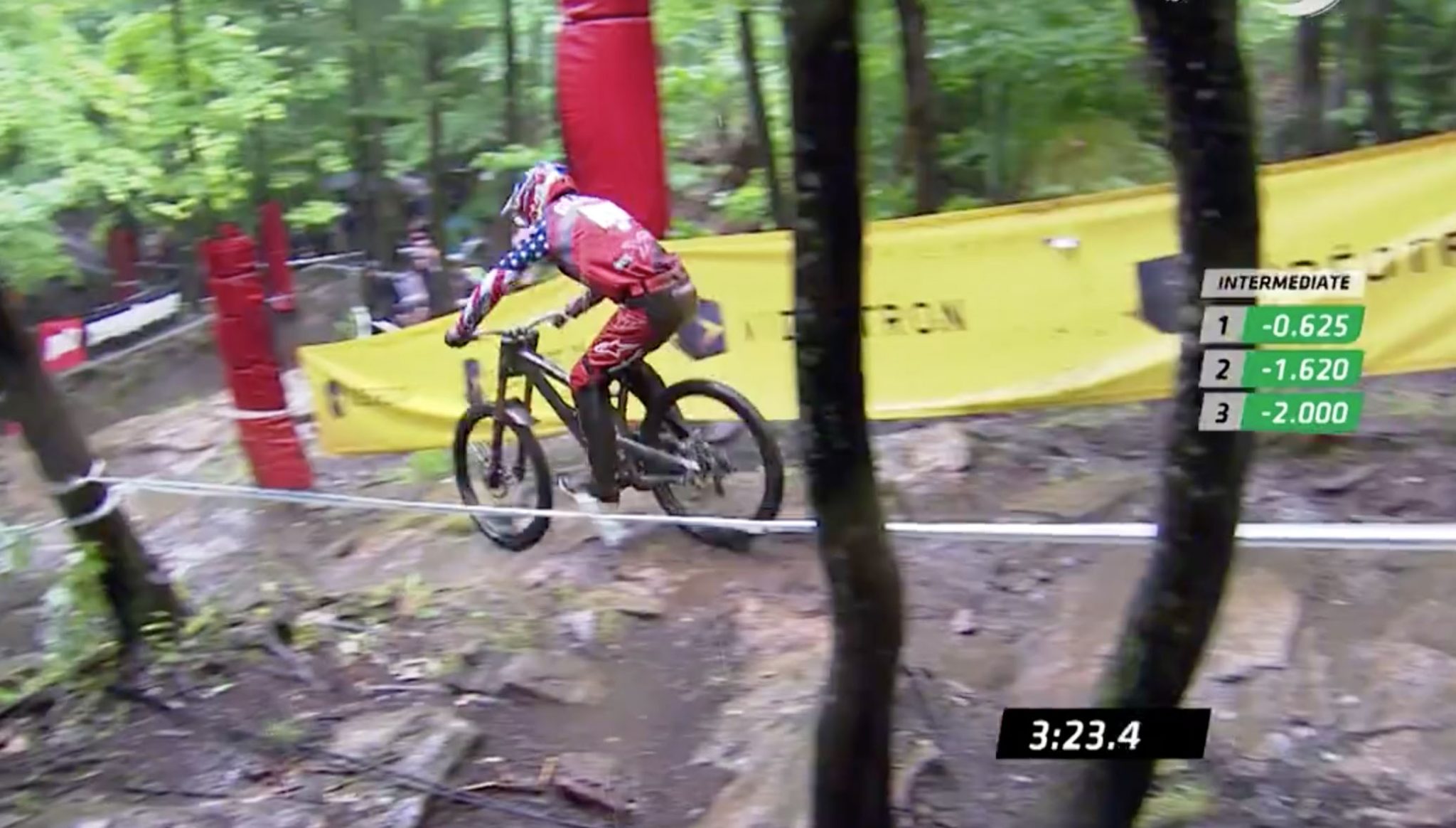 Le run de Gwin, roi de la pluie à Mont-Ste-Anne !