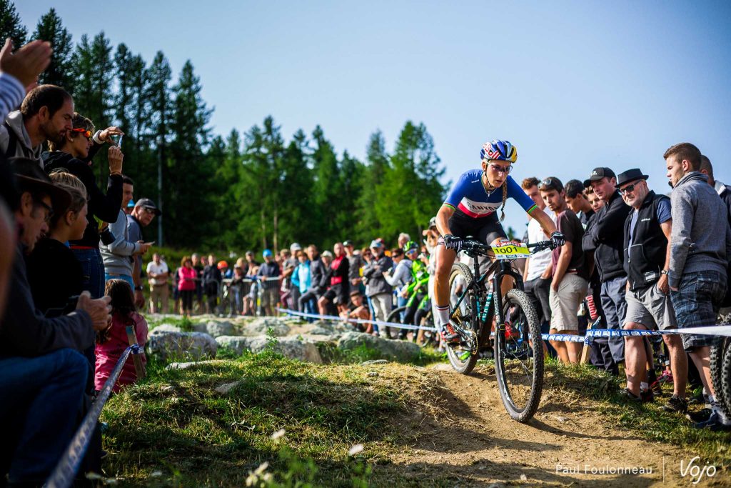 Pauline Ferrand-Prevot domine à Montgenèvre !