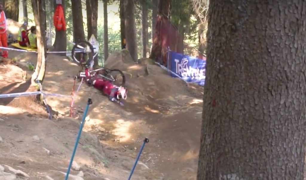 Val di Sole : l’incroyable chute de Greg Minnaar