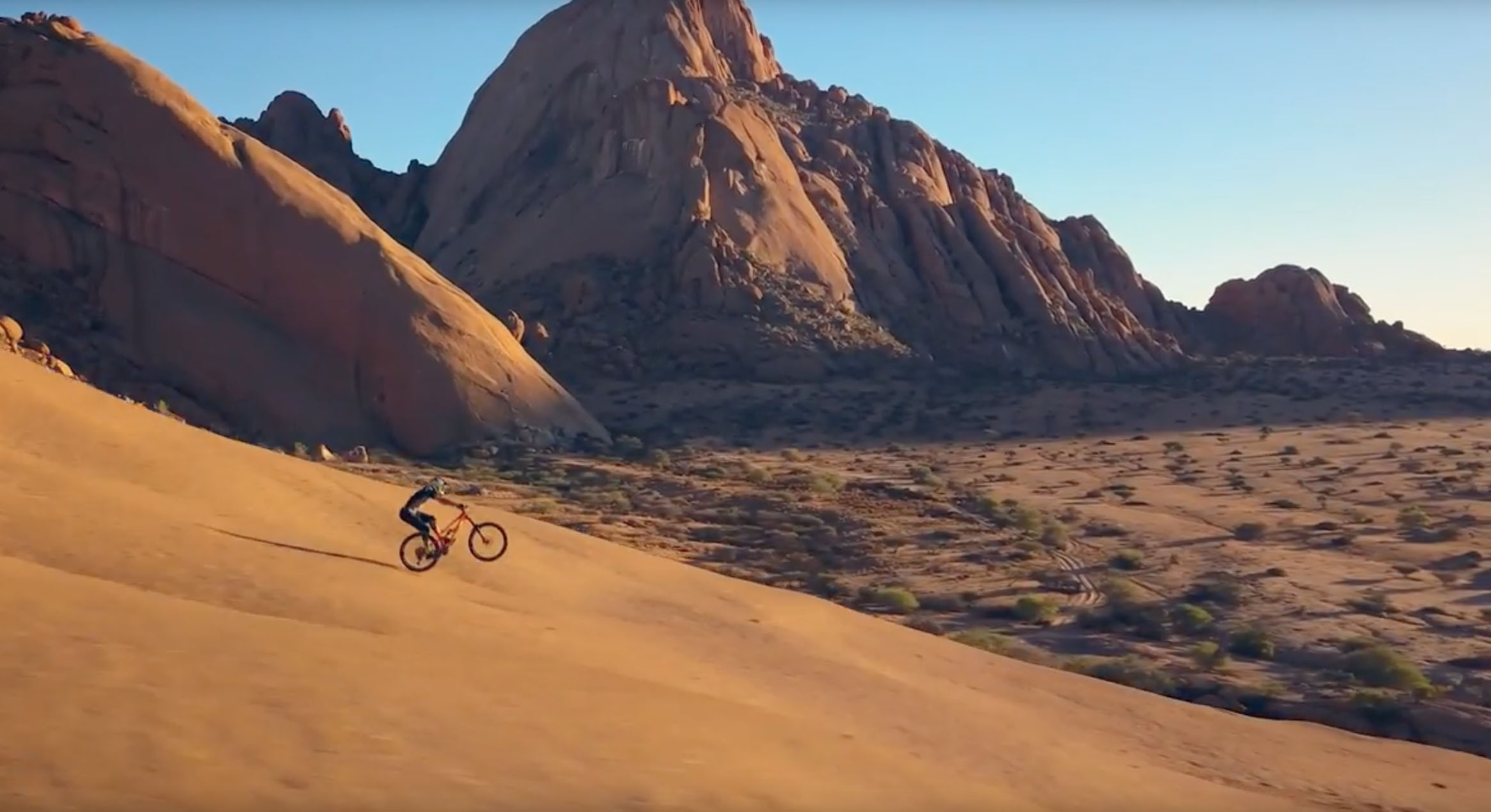 Kilian Bron en Namibie