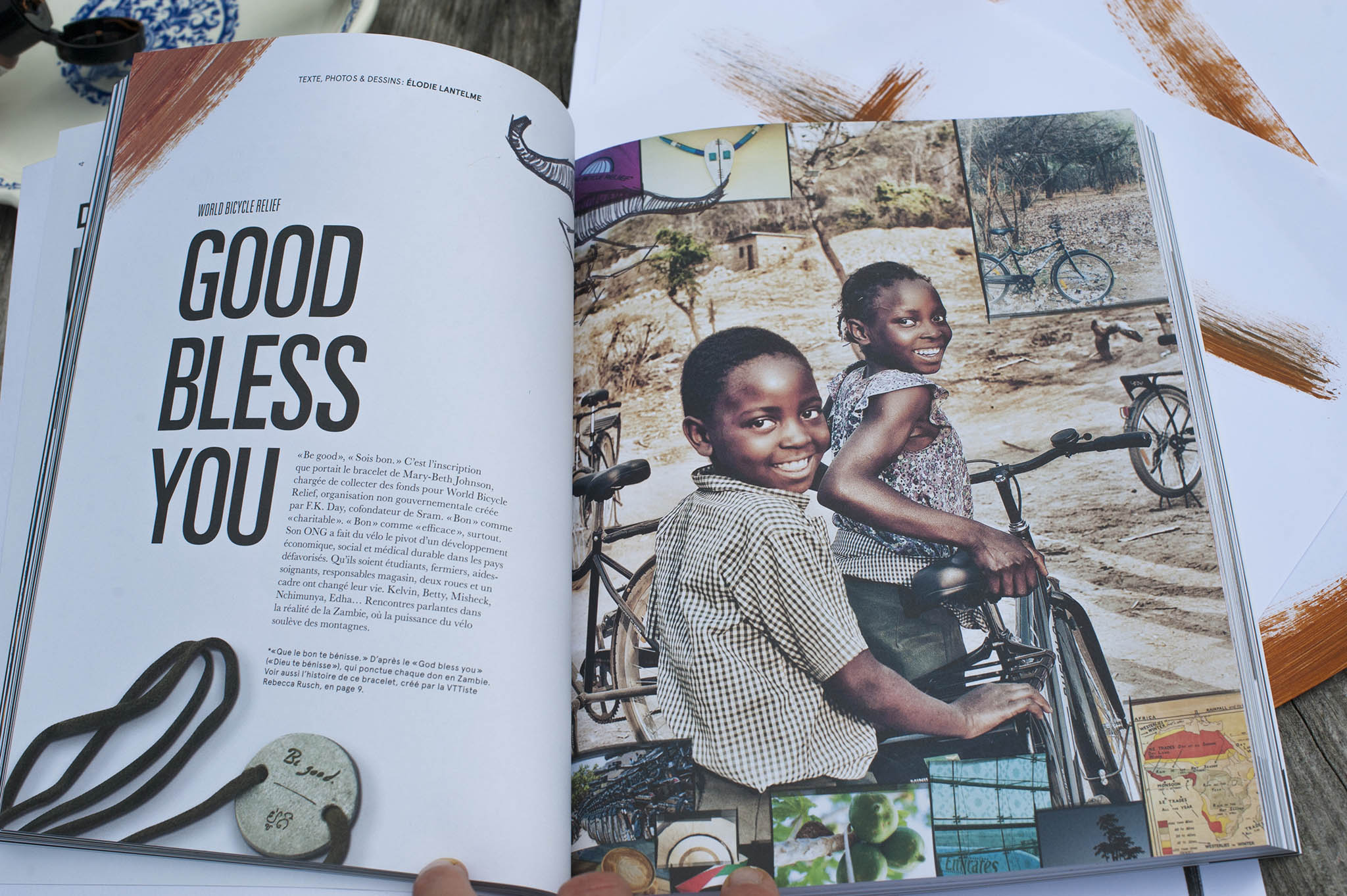 Vojo Magazine, Volume 1 – En Zambie, le salut par le vélo
