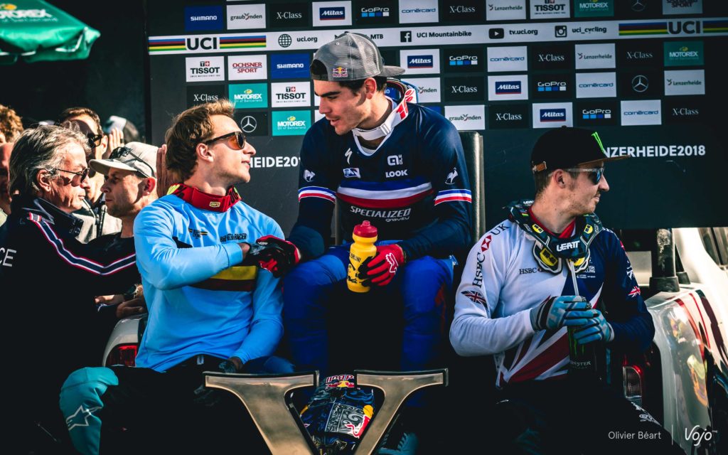 Historique : Loïc Bruni triple champion du Monde de DH devant Martin Maes !