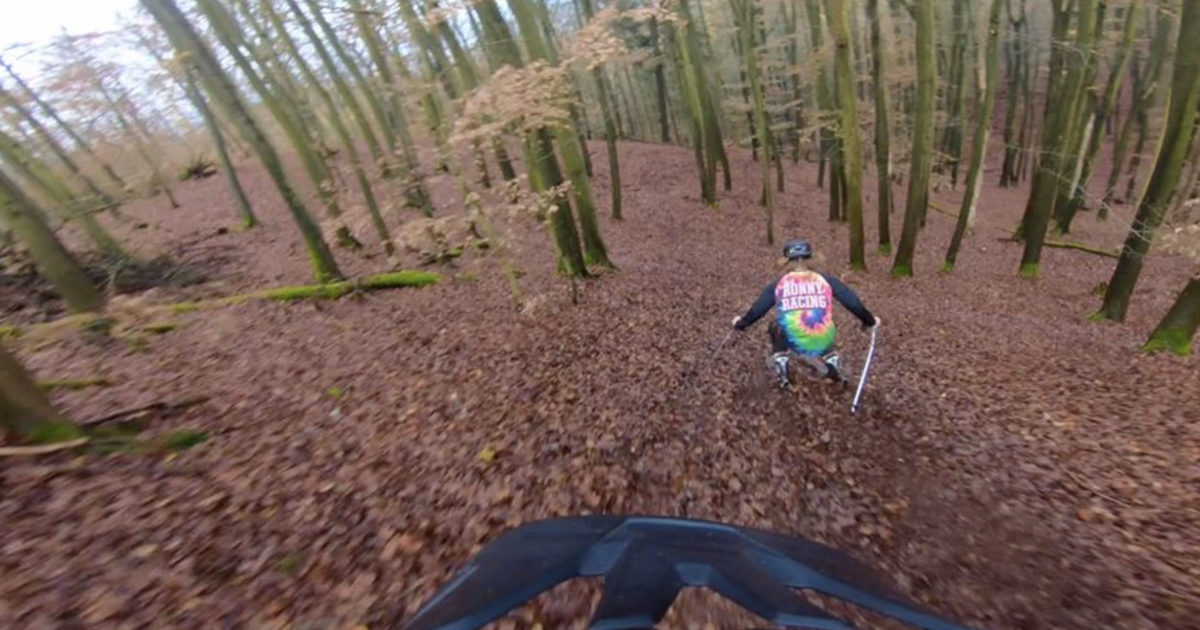 Crazy ski + bike run ! ⋆ Vojo