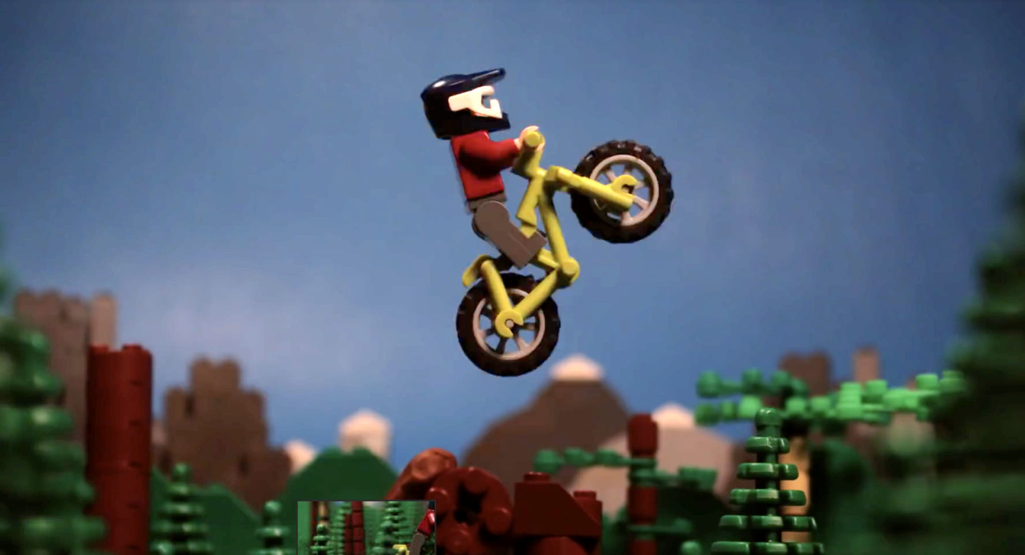 The ALL NEW LEGO Mountain Bike