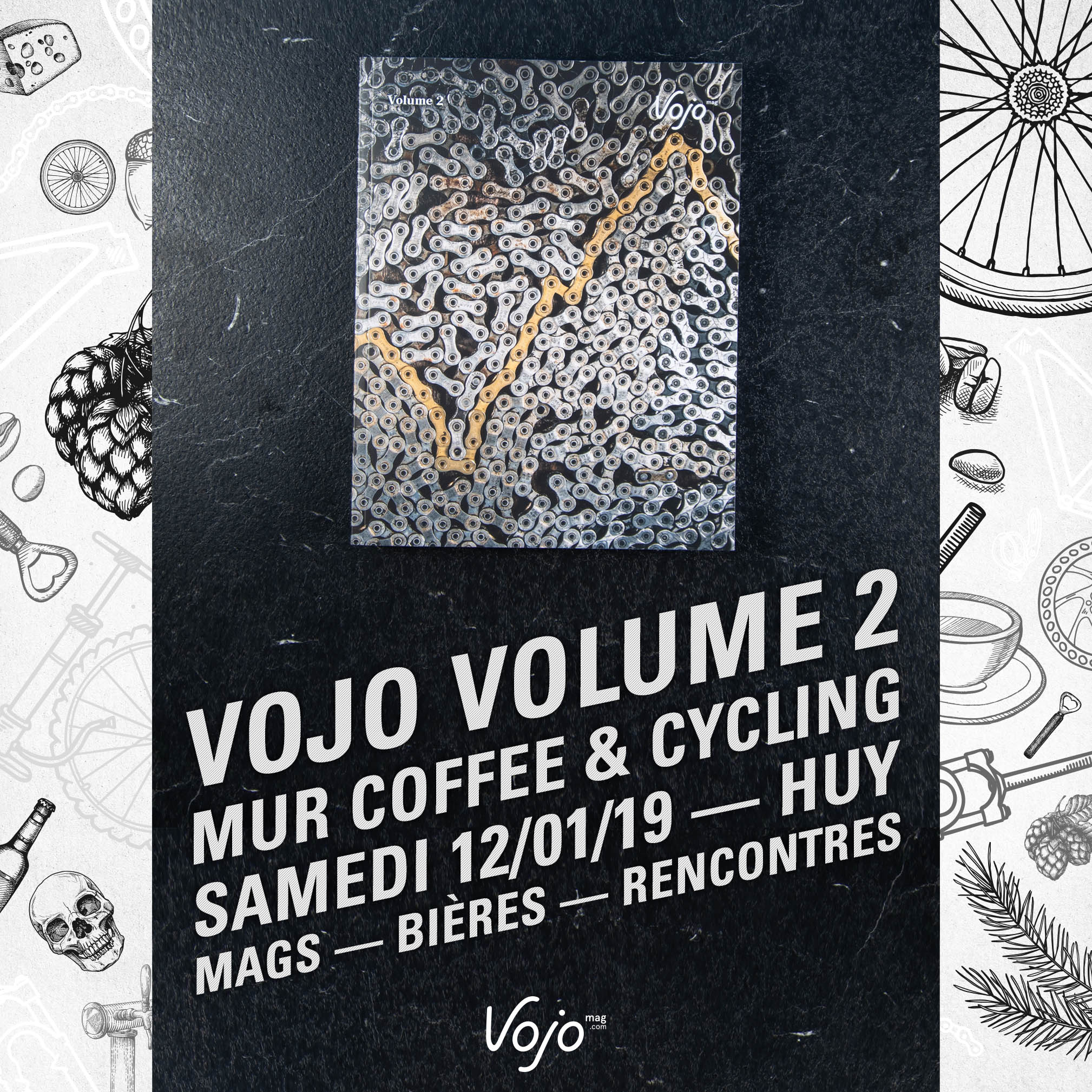 Vojo Magazine fait le MUR le 12 janvier !