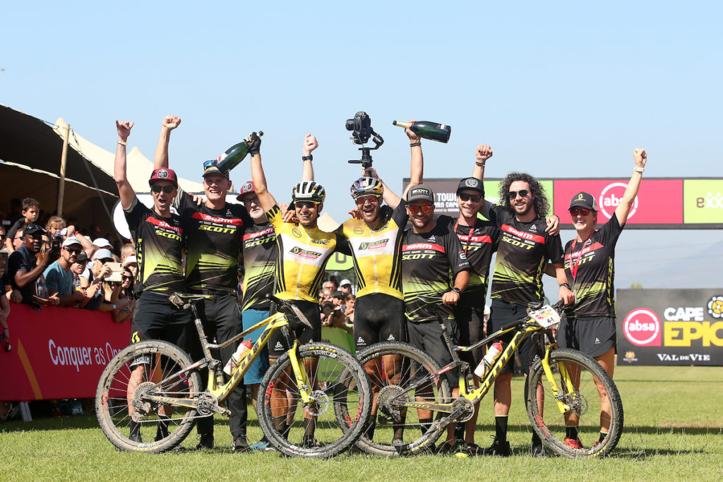 Scott, Nino Schurter et Lars Forster : comment se gagne un Cape Epic