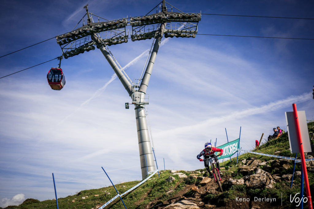 World Cup DH #7 | Lenzerheide : Hart et Hannah en tête des qualifications