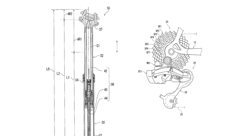 Innovations | Shimano : bientôt une tige de selle électrique et un groupe sans fil ?