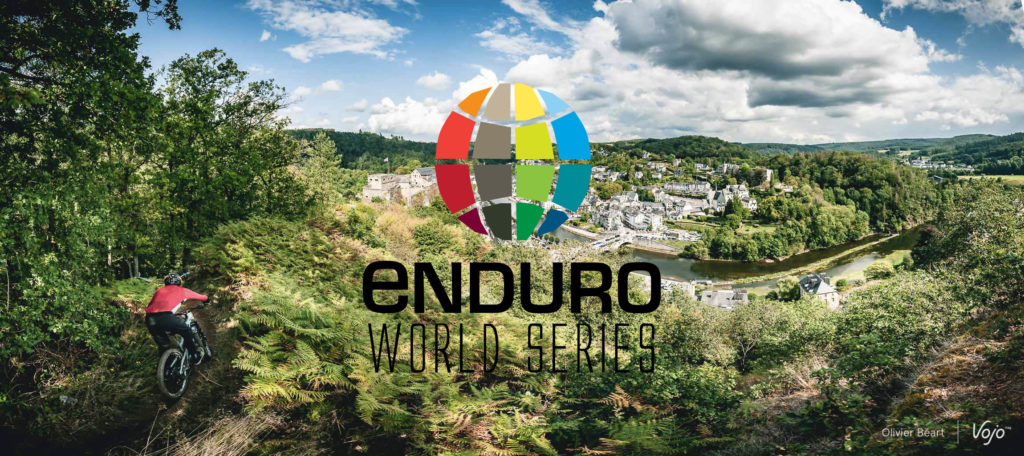 Une Continental Enduro Series à Bouillon, sans oublier la masse !