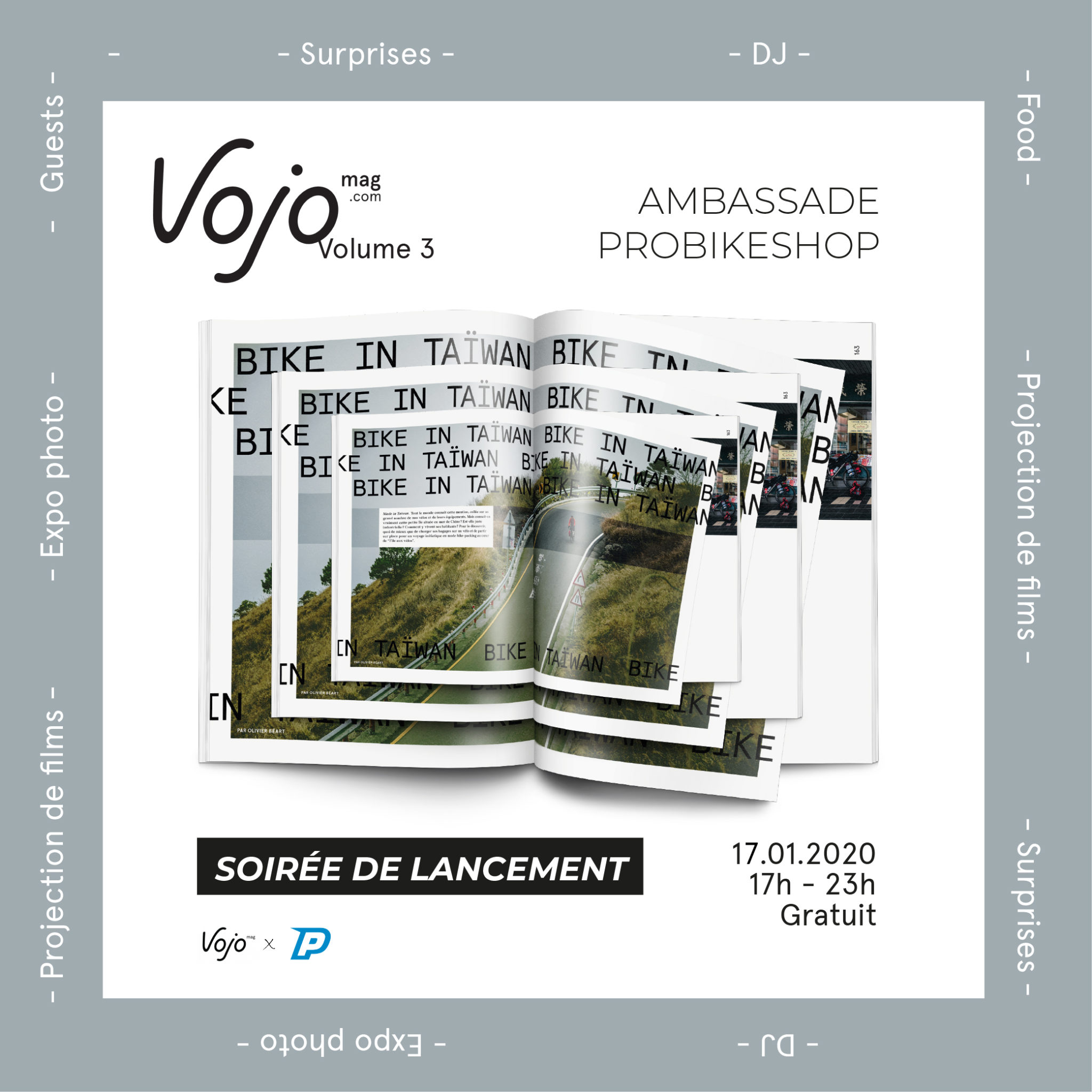 Vojo vous invite à l’Ambassade Probikeshop !