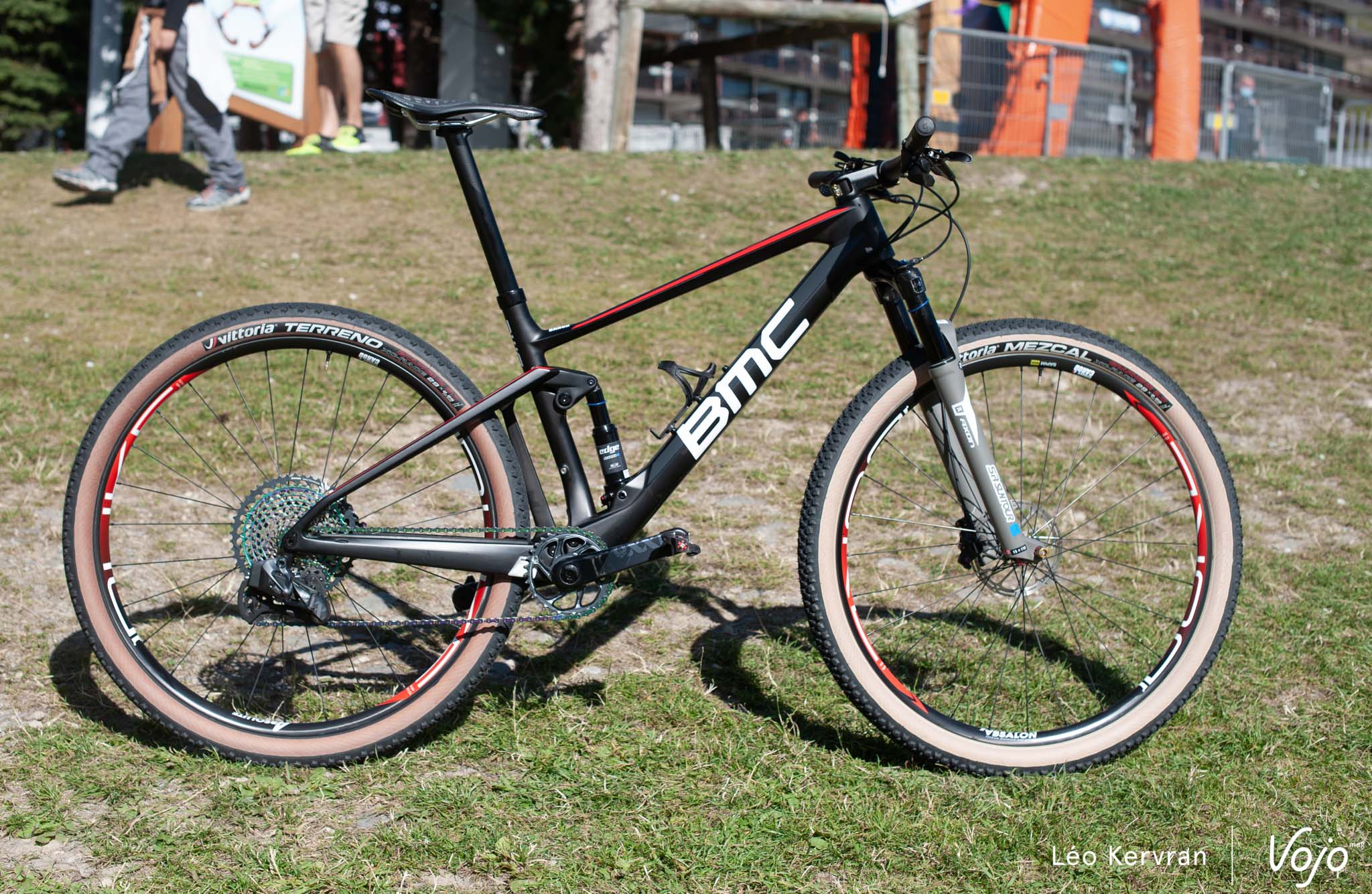 Le BMC Fourstroke de Titouan Carod sur les championnats de France de XCO 2020