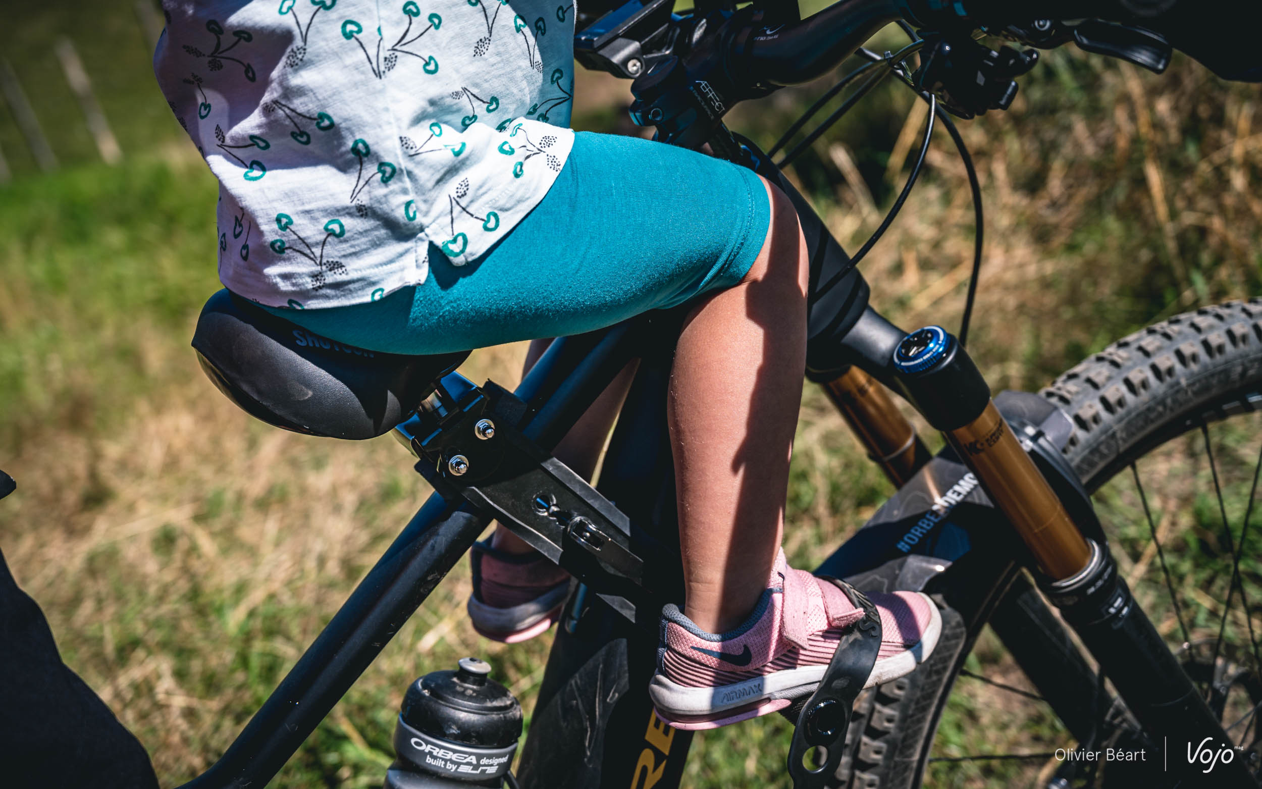 Test  Shotgun Kids MTB Seat : pour d'inoubliables moments parent/enfant ⋆  Vojo