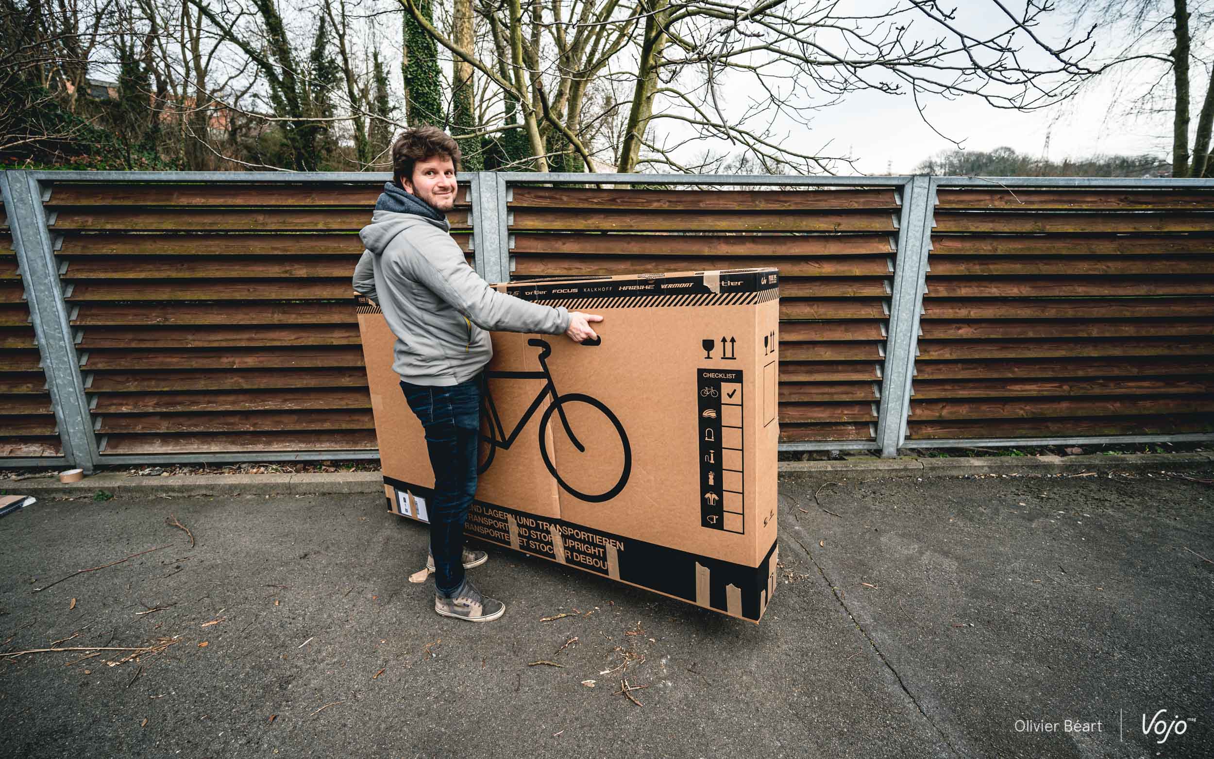 Carton velo la poste outlet