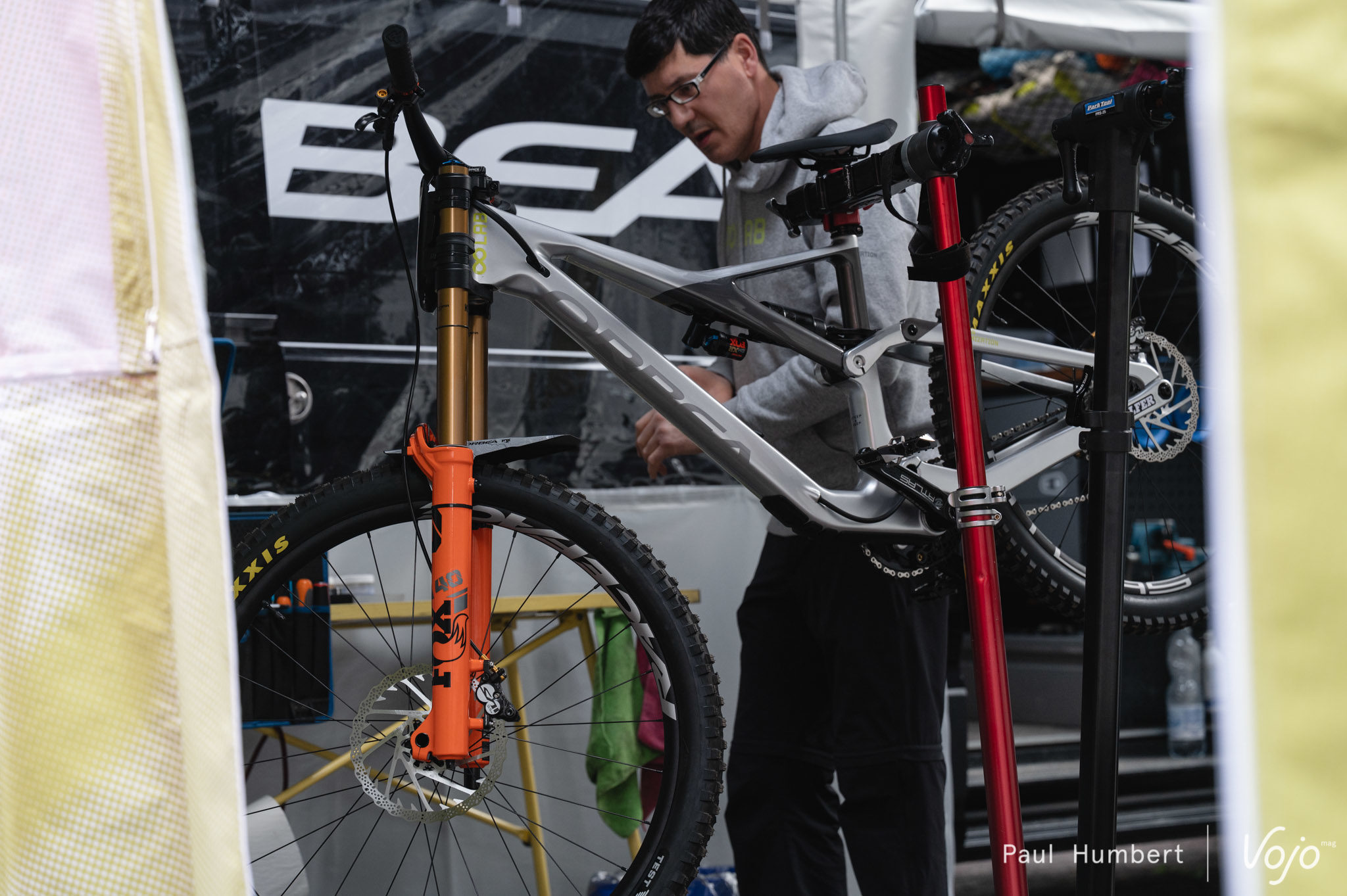 Spyshot | Un Orbea Rallon version DH pour Martin Maes !