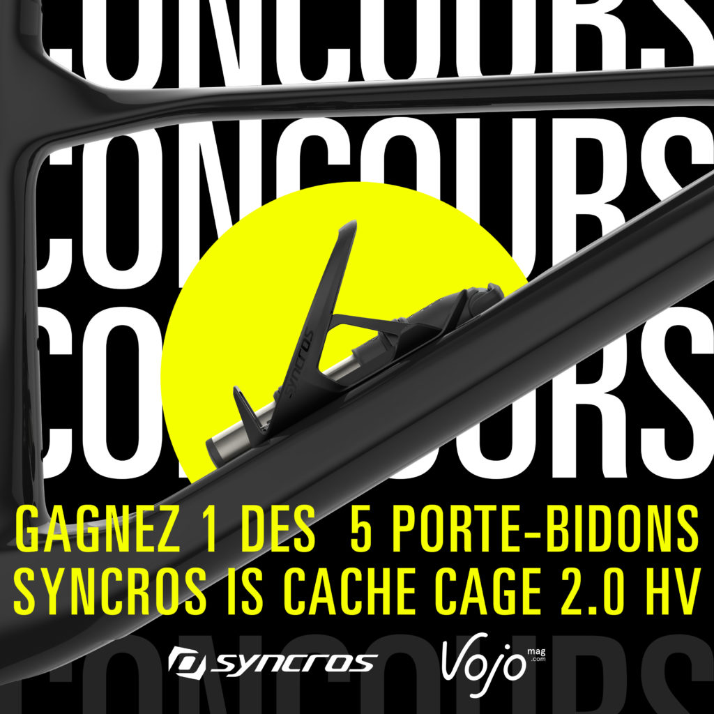 Concours | Gagnez 5 porte-bidons Syncros