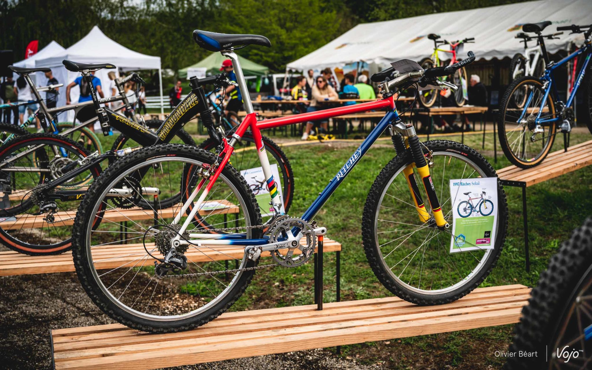 Embouts De Barre Ritchey Vintage – VTT Années 90 – Alu Argenté 140mm