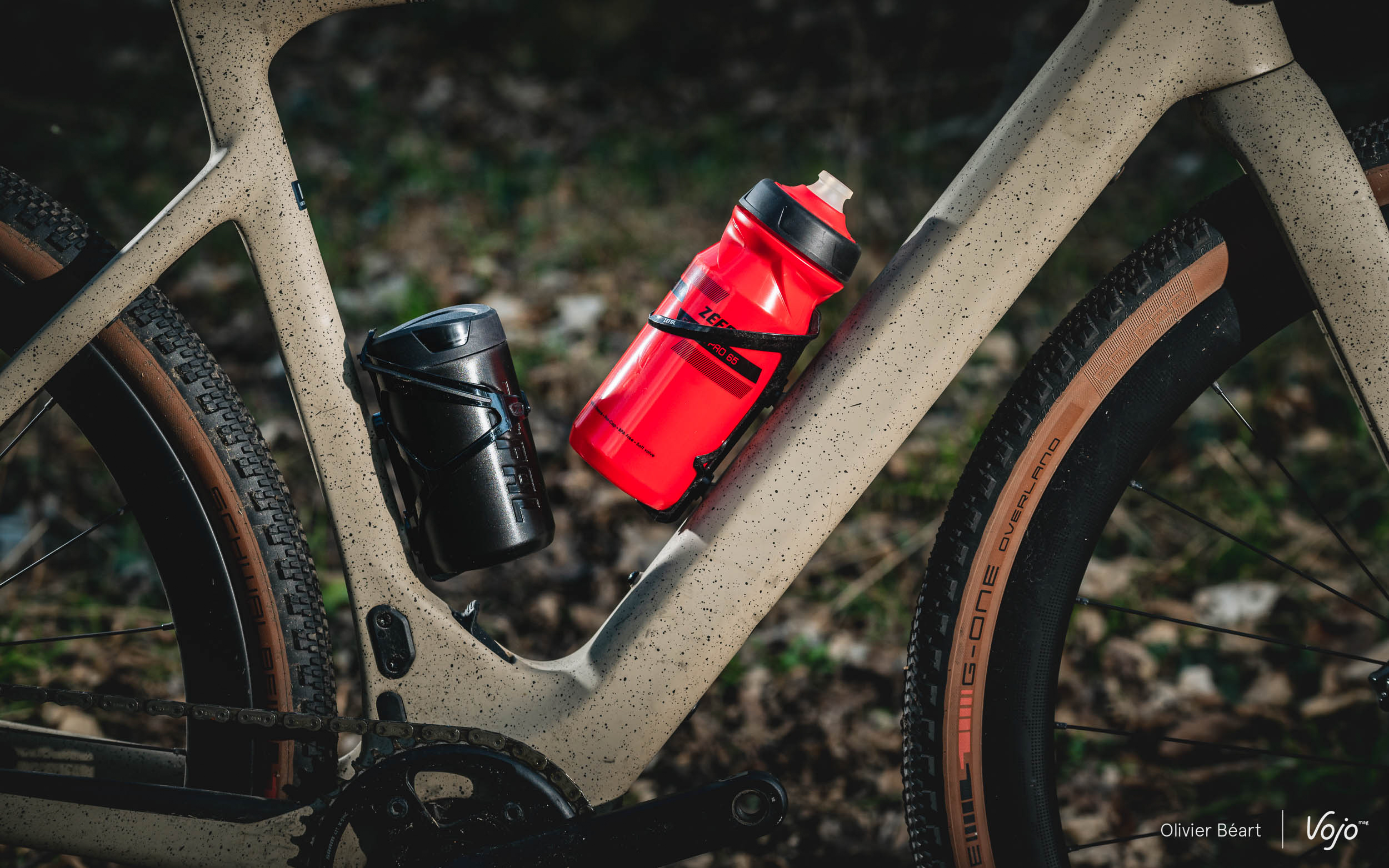 Porte bidon sur cintre vélo enfant