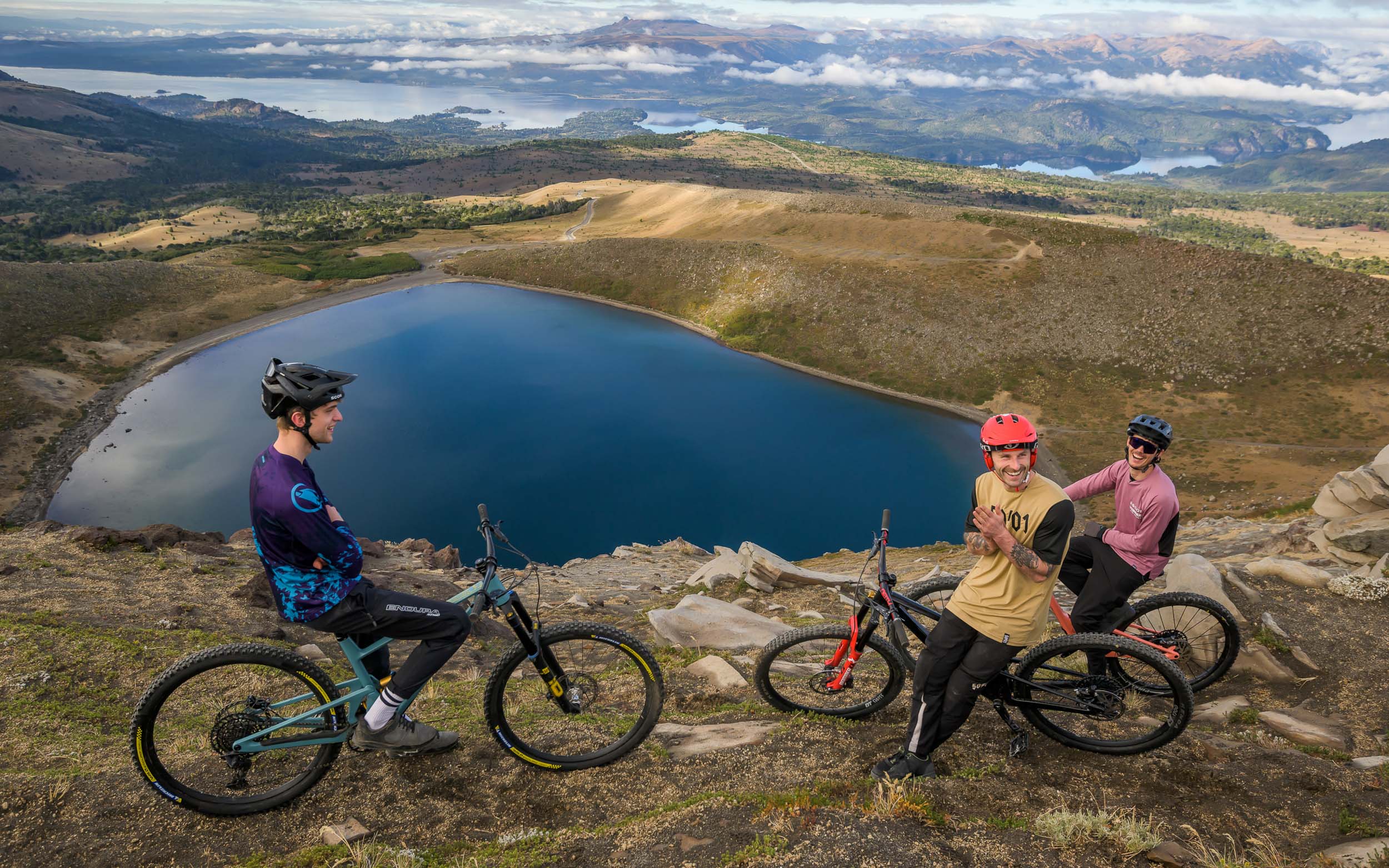 Du vélo à travers les volcans – Scor au Chili