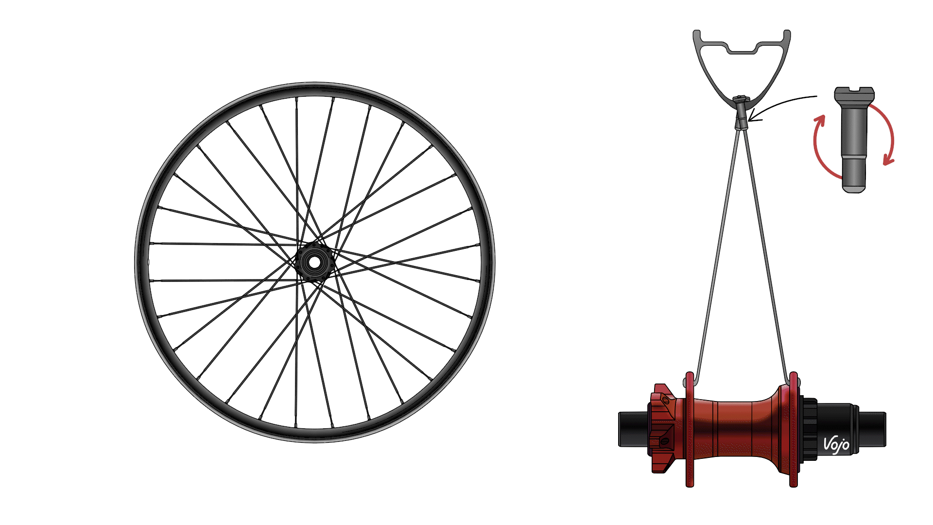 Le Roue MTB Anatomy #6 : les secrets d'une roue ⋆ Vojo