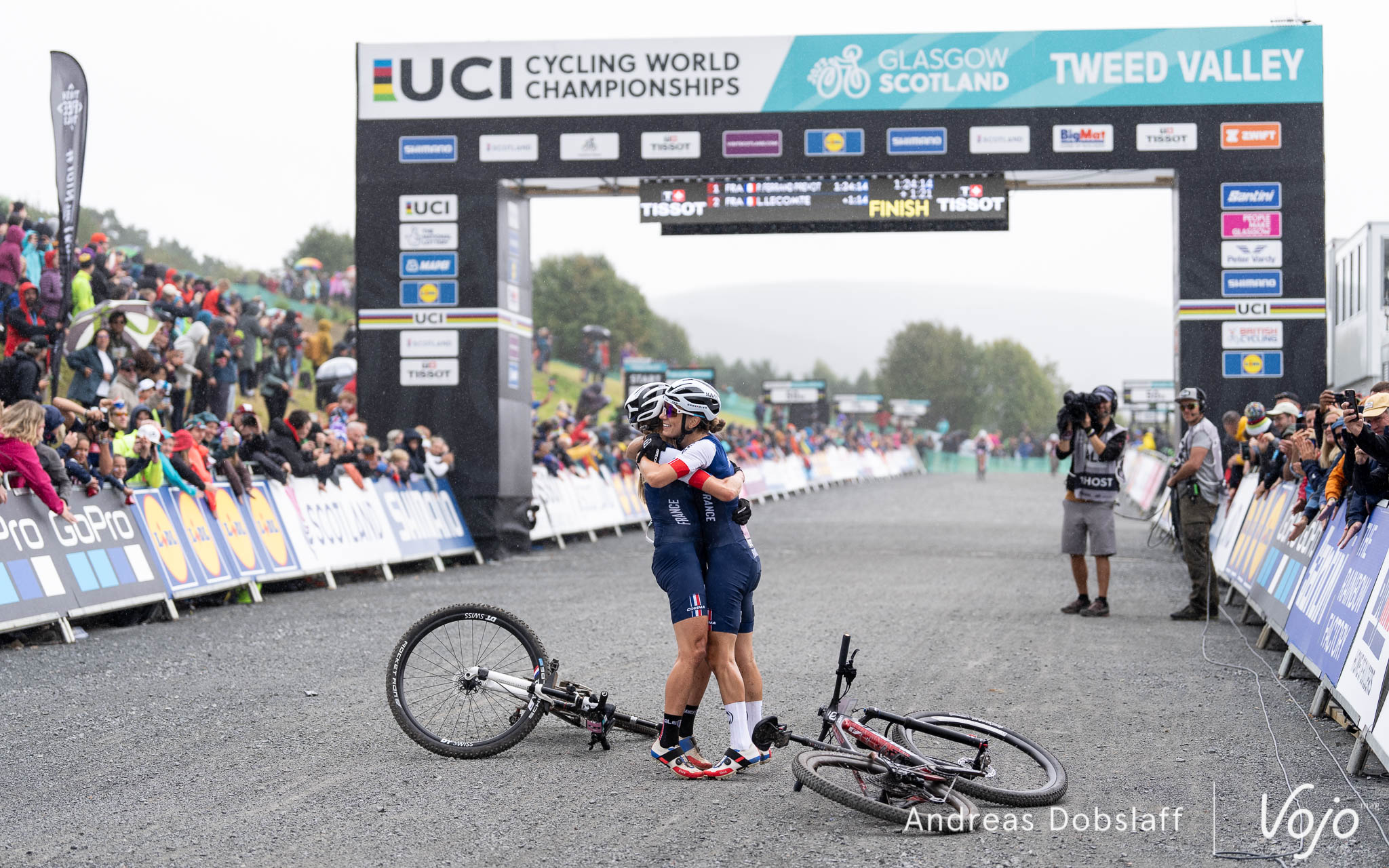 Worlds 2023 | XCO Femmes : nouveau doublé pour Ferrand-Prévot, Lecomte 2e !