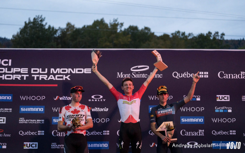 Image d'illustration de l'article : World Cup XC 2023 #8 - Mont Saint-Anne | XCC U23 : Blöchlinger et Boichis, l'ultime répétition