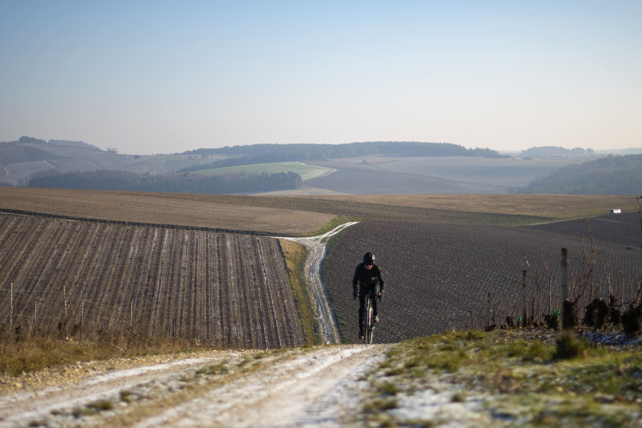 Sur les chemins blancs du Tour de France 2024 : à la mode champenoise en gravel