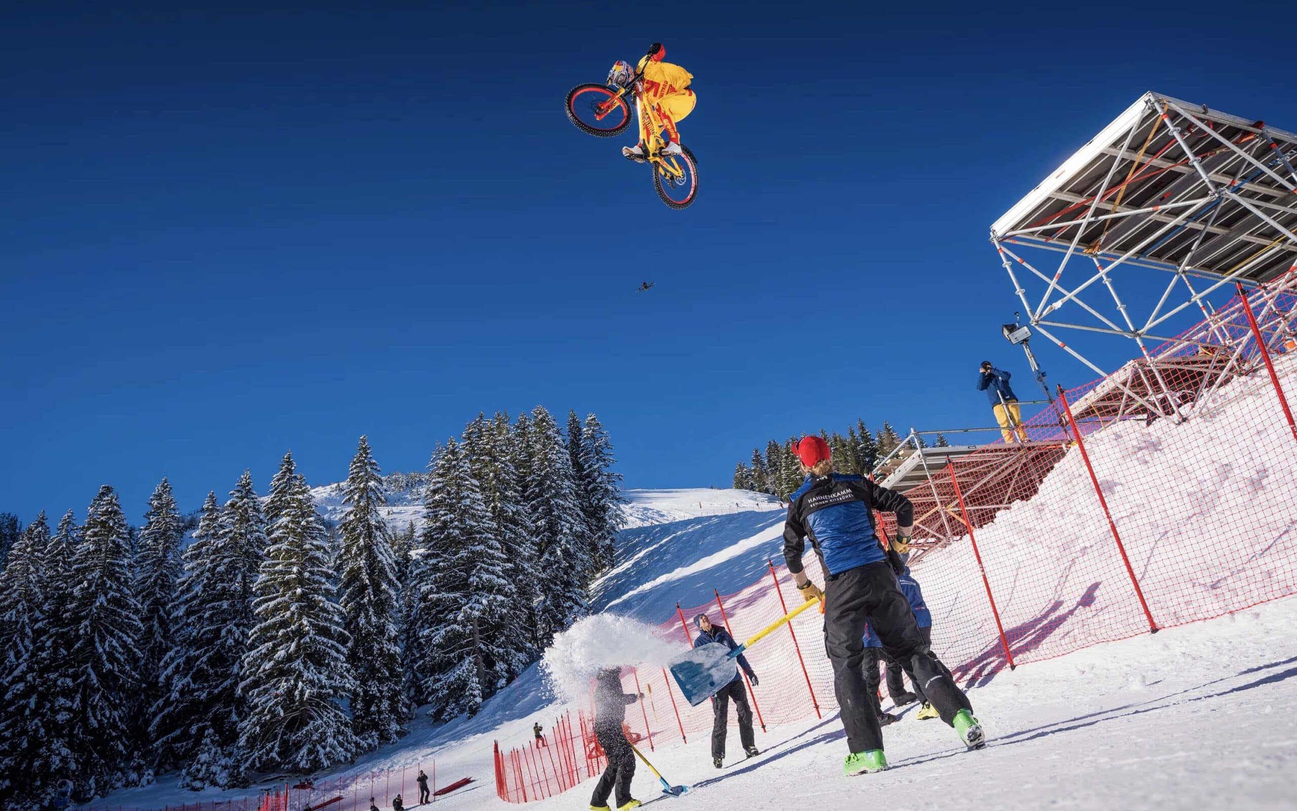 Fabio Wibmer à Kitzbühel – Behind the scenes