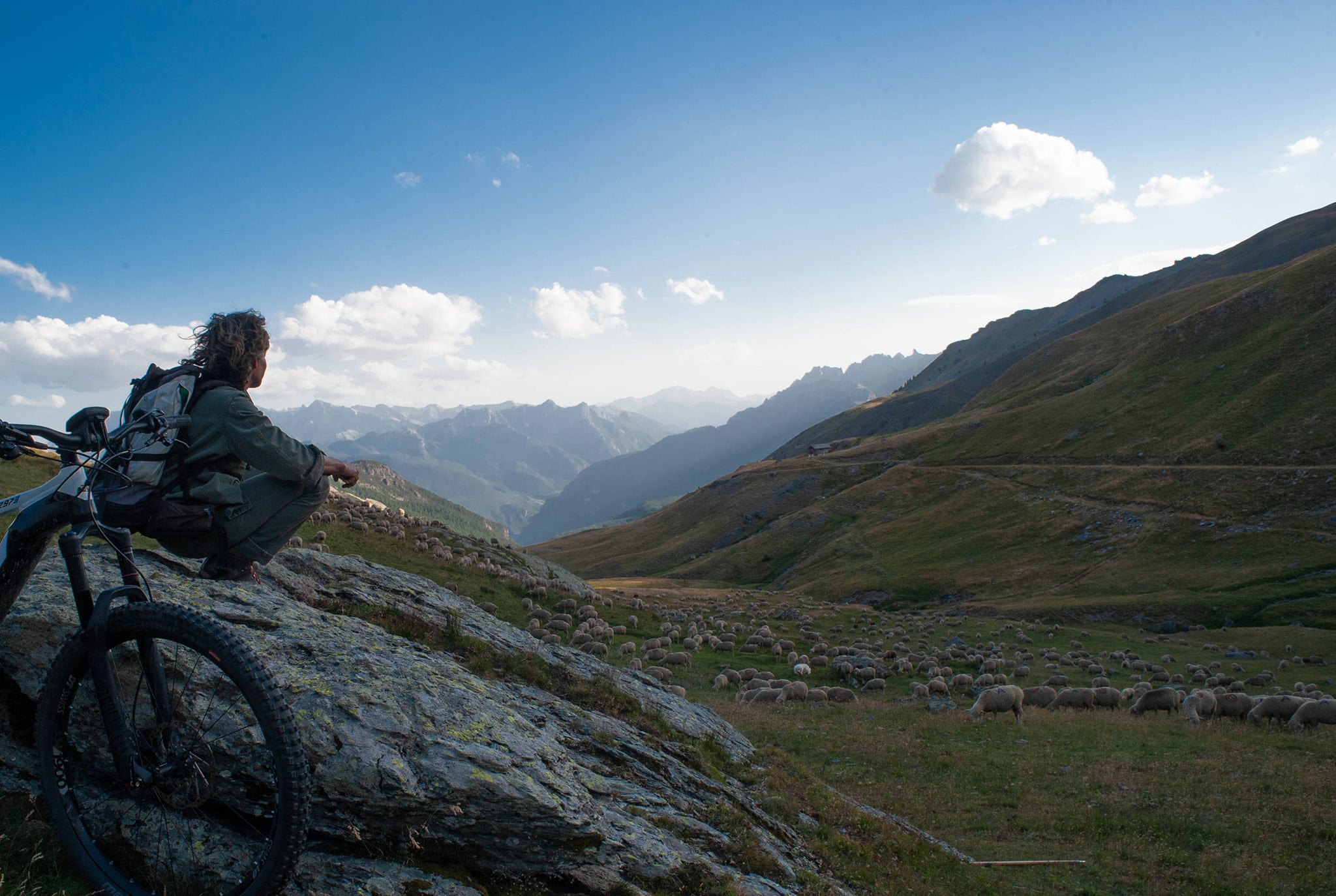 Photo : Pierre Pauquay – extrait de l’article « le vététiste et la bergère »