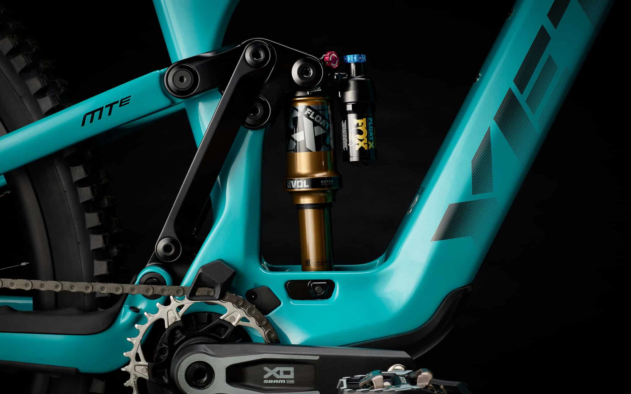 https://www.vojomag.com/app/uploads/2025/06/MY26 YetiCycles MTe Detail ProgressionLo T3 X0 Turq 2048x1280.jpg