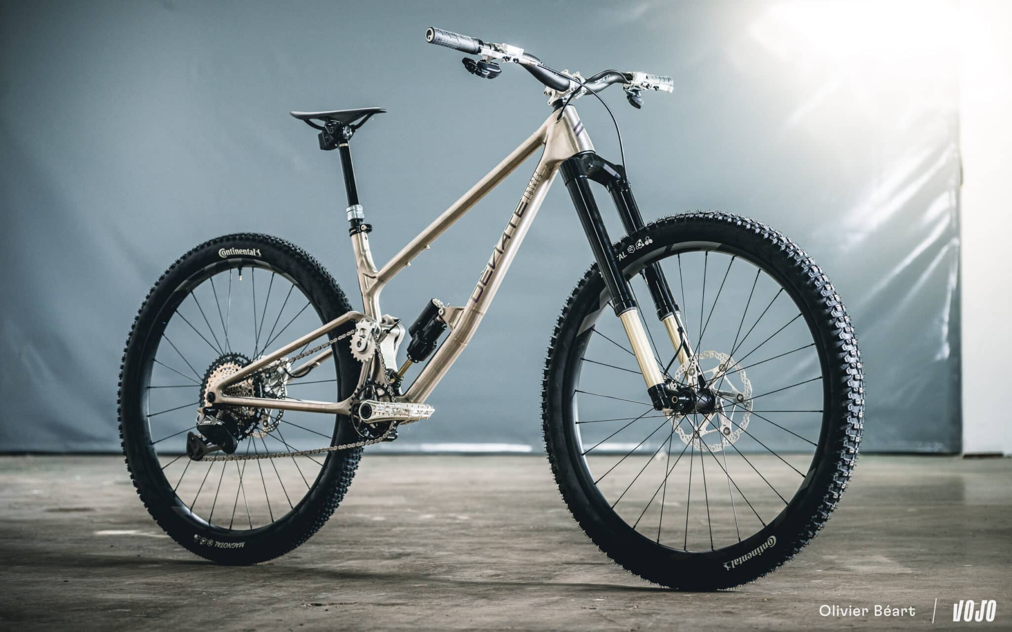 Bike check | Deviate Tilander : un prototype à pivot haut en titane qui fait tourner les têtes
