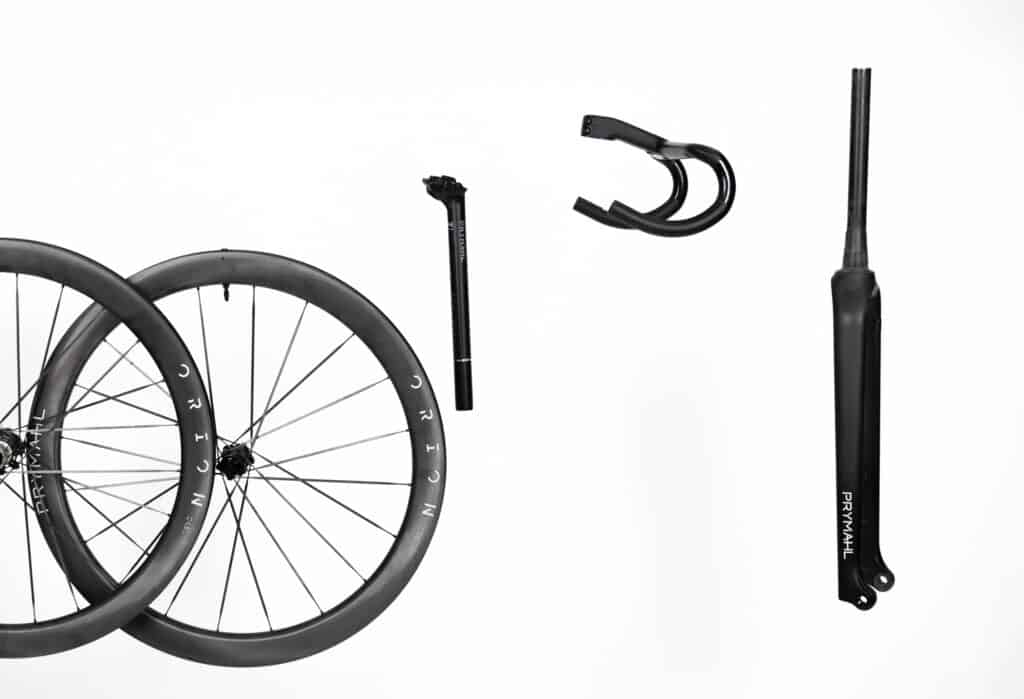 Nouveauté | Prymahl lance sa gamme carbone : poste de pilotage, tige de selle et fourche rigide