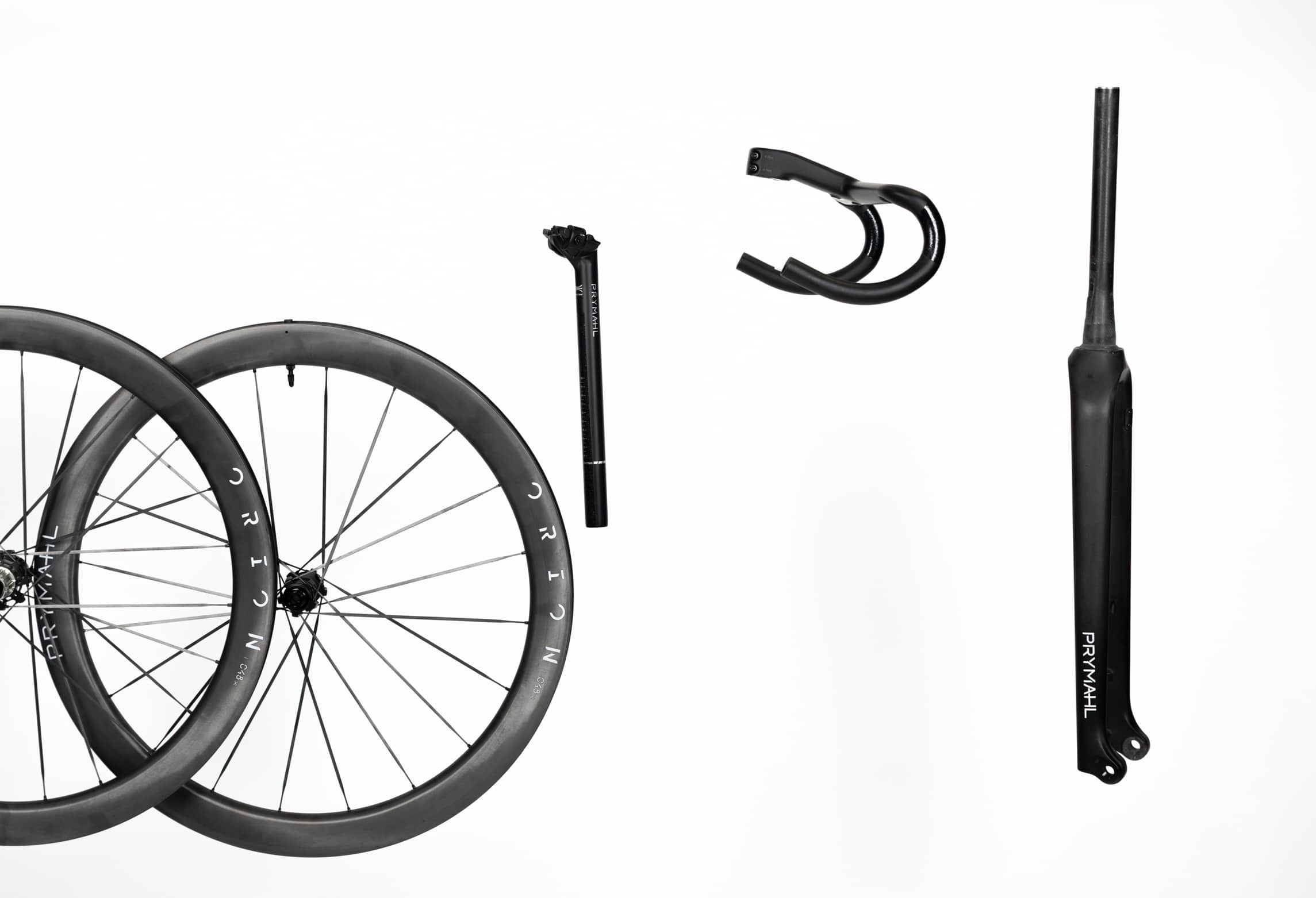 Nouveauté | Prymahl lance sa gamme carbone : poste de pilotage, tige de selle et fourche rigide